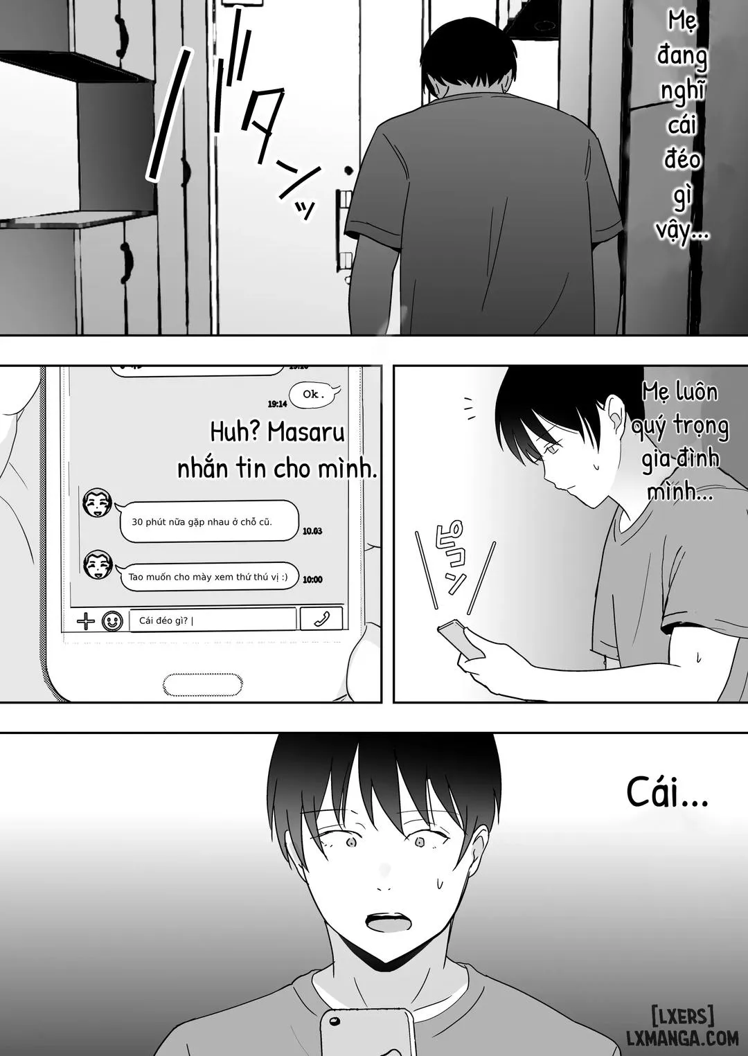 HentaiVN.net - Ảnh 34 - TomoKano Kaa-chan~ Daisuki na Ore no Hahaoya wa Aho na Shinyuu no Kanojo~ [My Mom Is My Friend's Girlfriend] - Chap 3