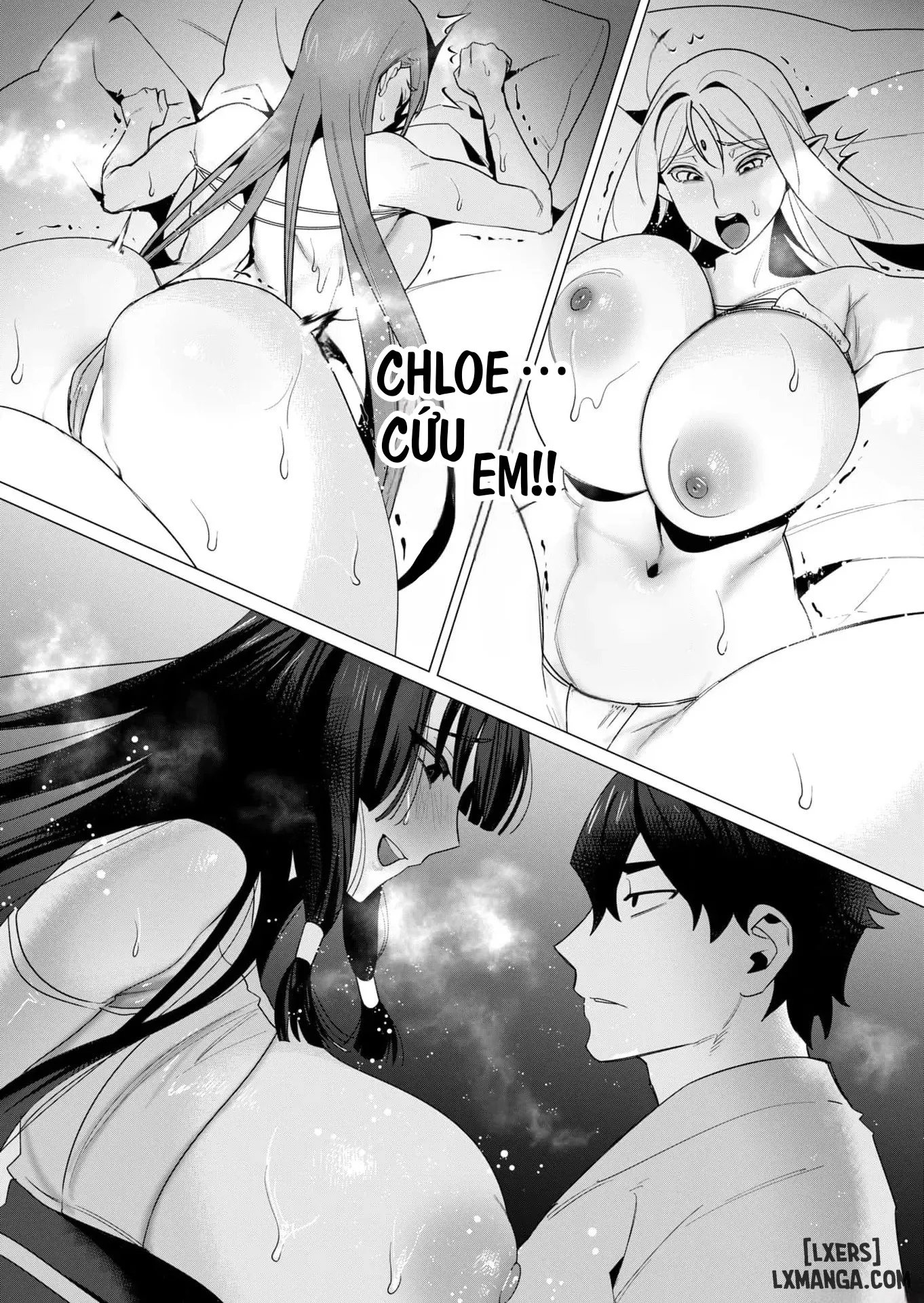 HentaiVN.net - Ảnh 34 - Vị Anh Hùng Muốn “Vợ Người Ta” Làm Phần Thưởng - Chap 6 : Dũng Sĩ x Làng Rối (Phần 1)