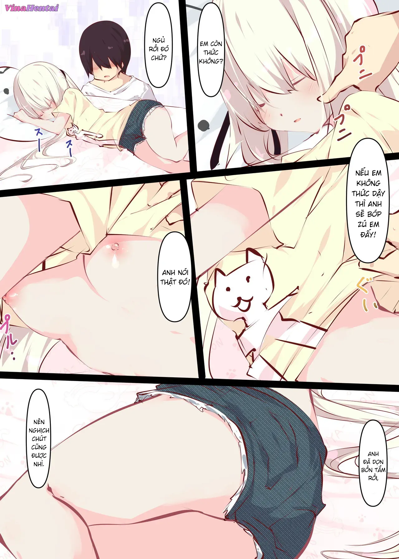 HentaiVN.net - Ảnh 33 - Natsuyasumi dakara Muteikou na Itoko ni Chinko Ireru Hanashi - Chap 1