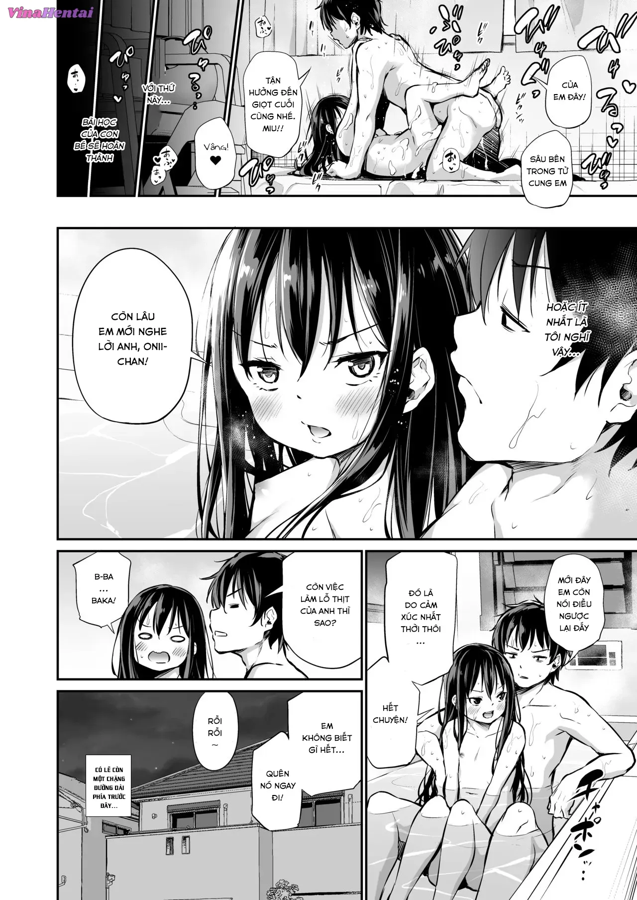 HentaiVN.net - Ảnh 34 - Địt tung lồn con em gái mất nết! - Oneshot