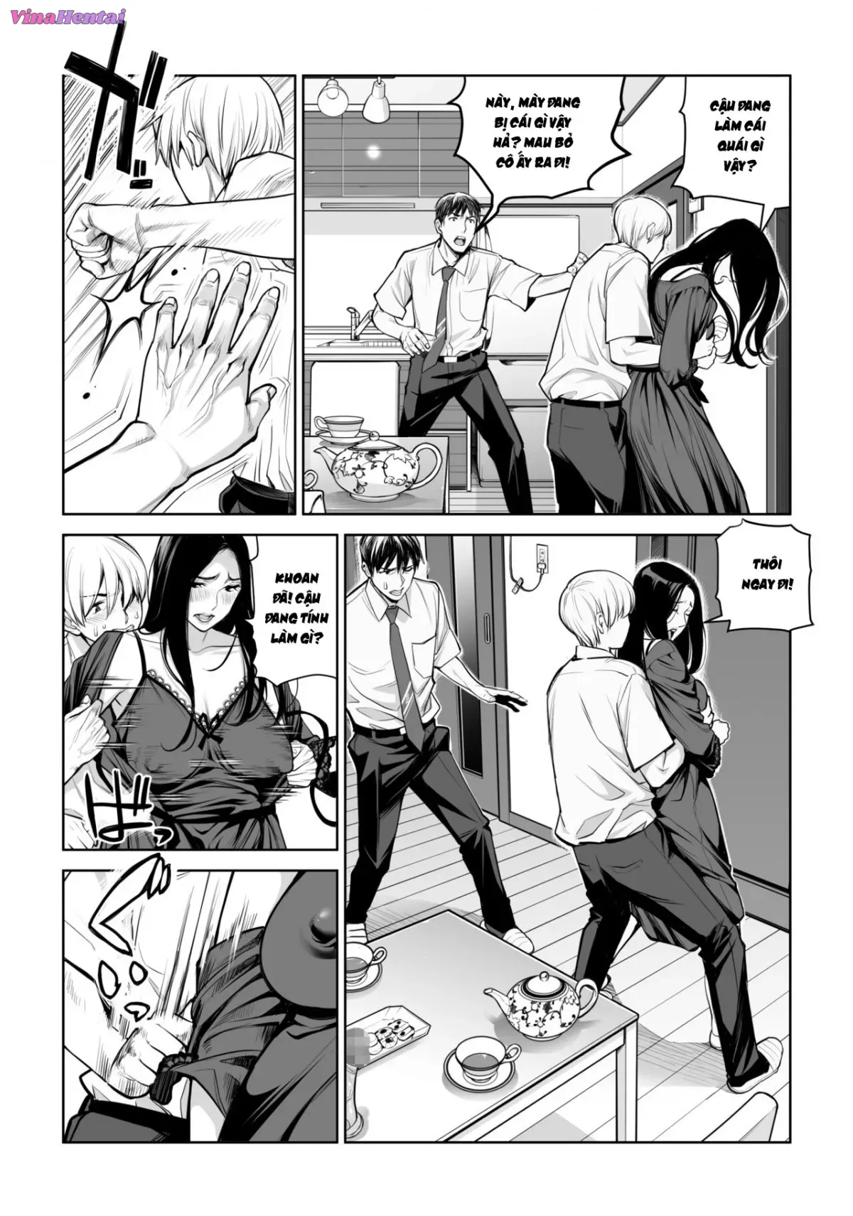 HentaiVN.net - Ảnh 34 - Kurokami Onna no Fudeoroshi ~Himitsu no Heya de Nakadashi Sasete Ageru wa~ - Oneshot