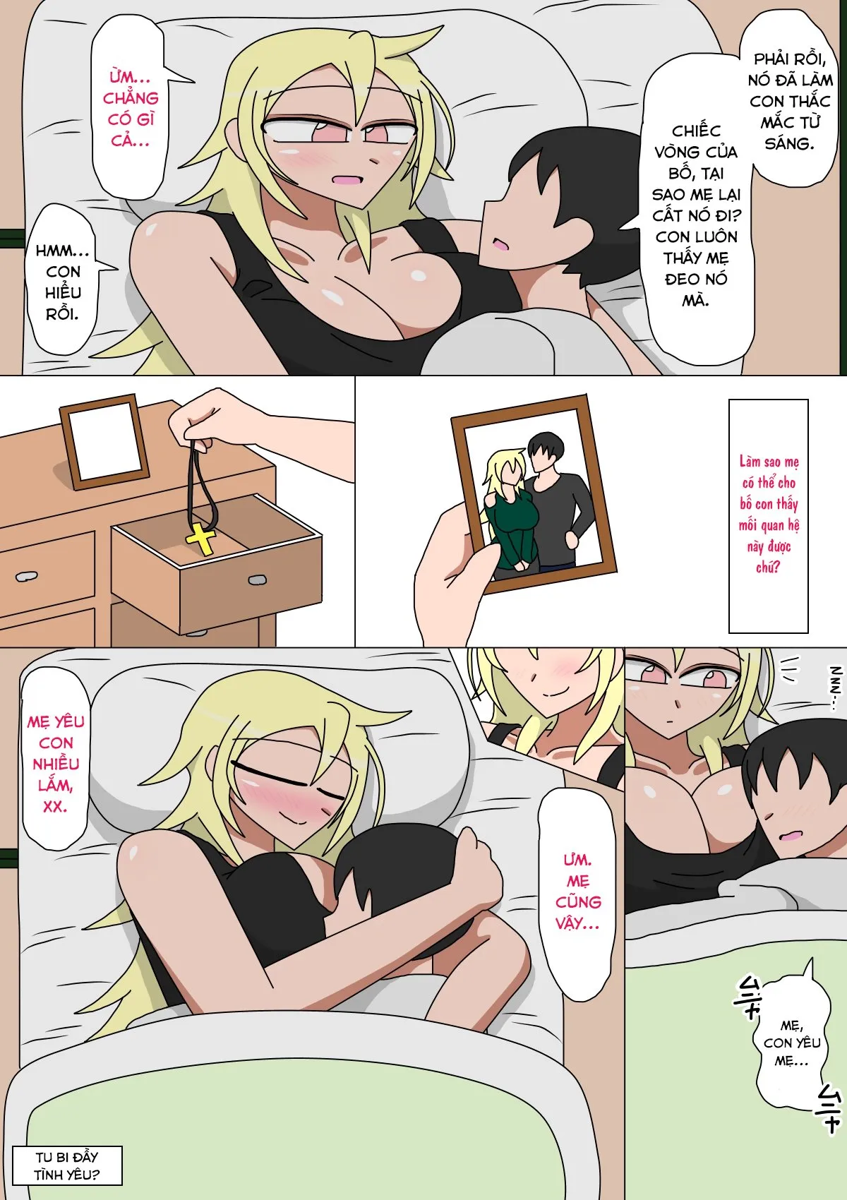 HentaiVN.net - Ảnh 33 - Sống cùng với bà mẹ của tôi! [Living With My Ex-Deliquent Mother; Motoyan Kaa-San To Futarikiri No Seikatsu] - Oneshot
