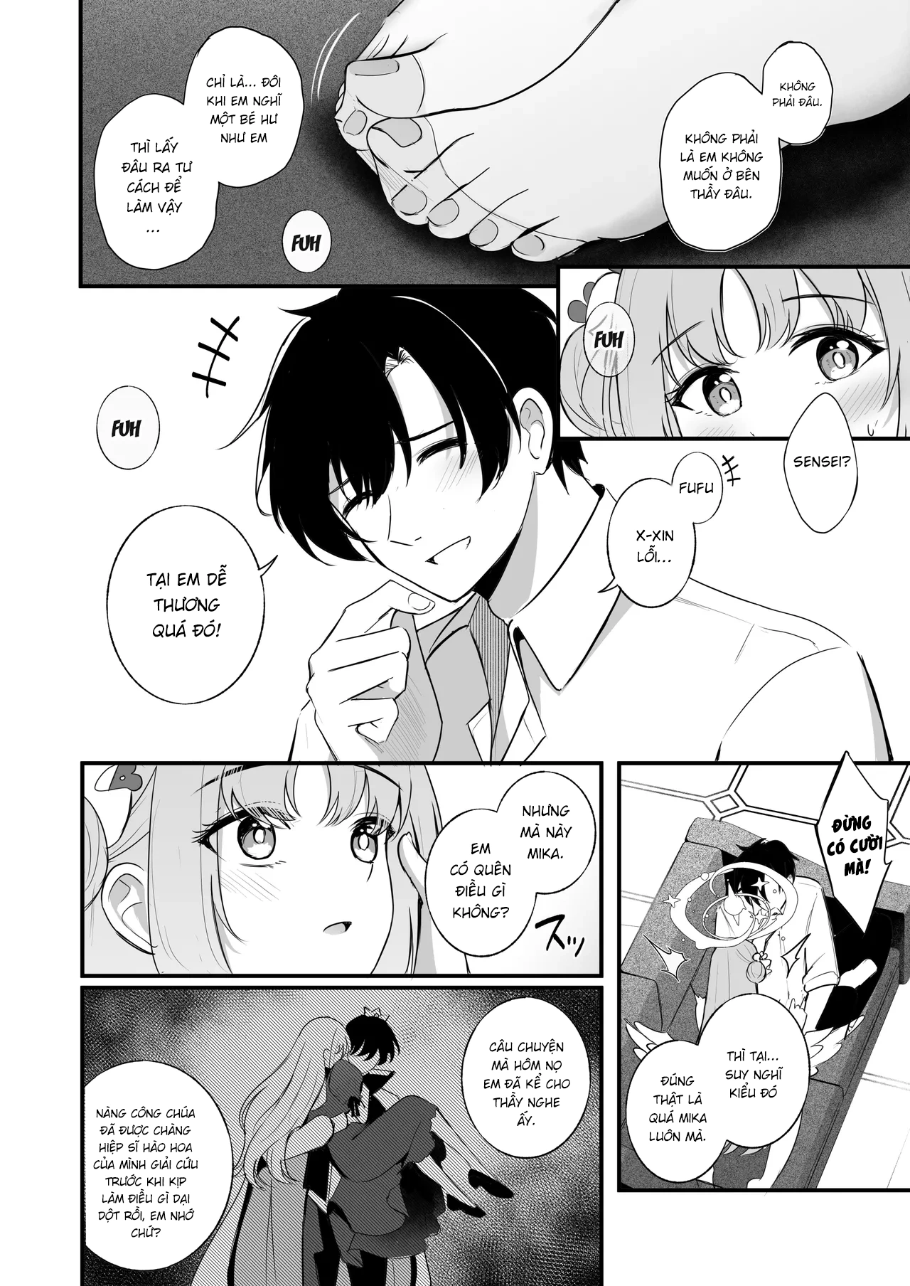 HentaiVN.net - Ảnh 34 - Bé hư của mỗi riêng thầy mà thôi. - Oneshot