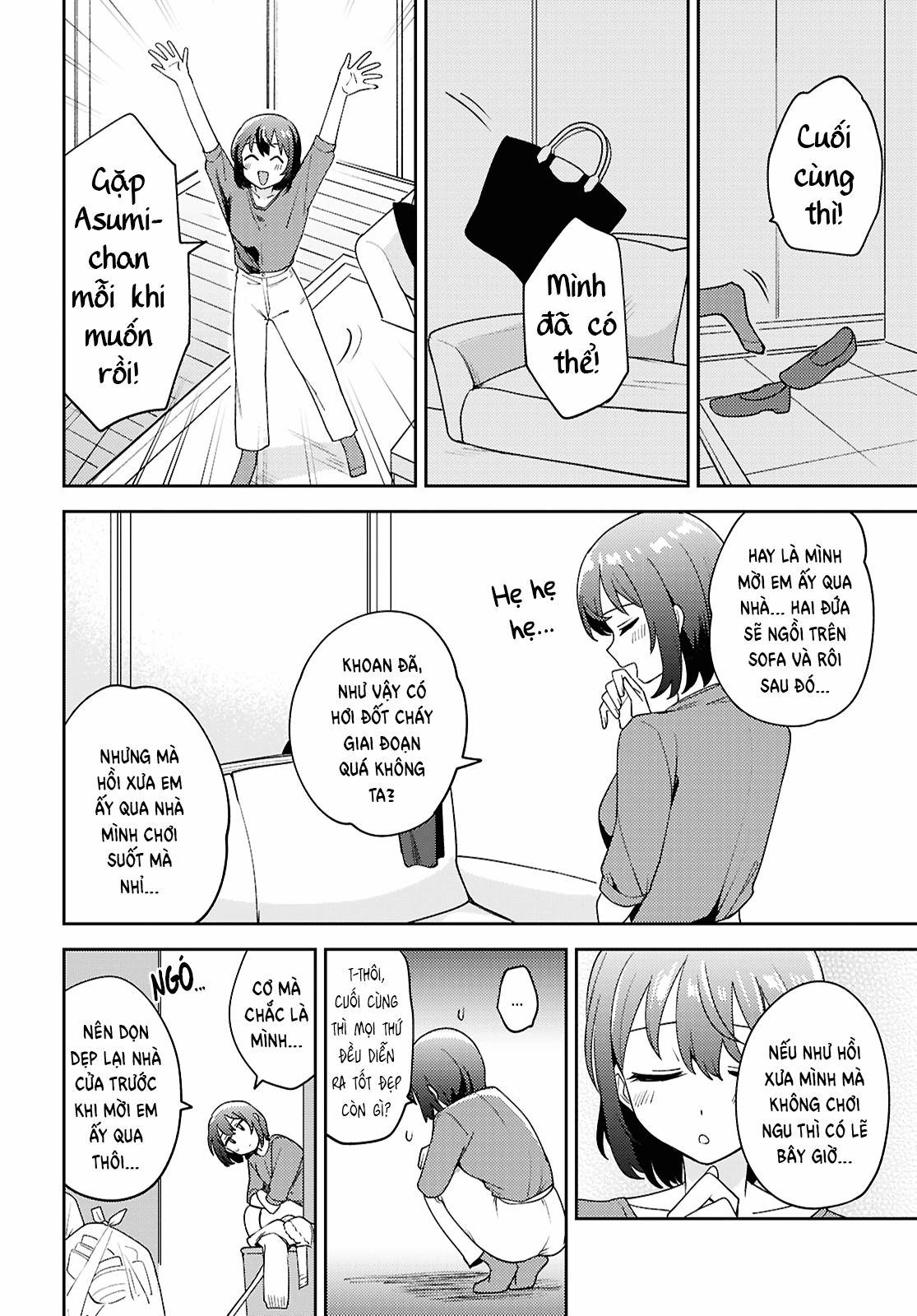 HentaiVN.net - Ảnh 34 - Asumi-chan có hứng thú với Nhà thổ Bách hợp! - Đêm 28