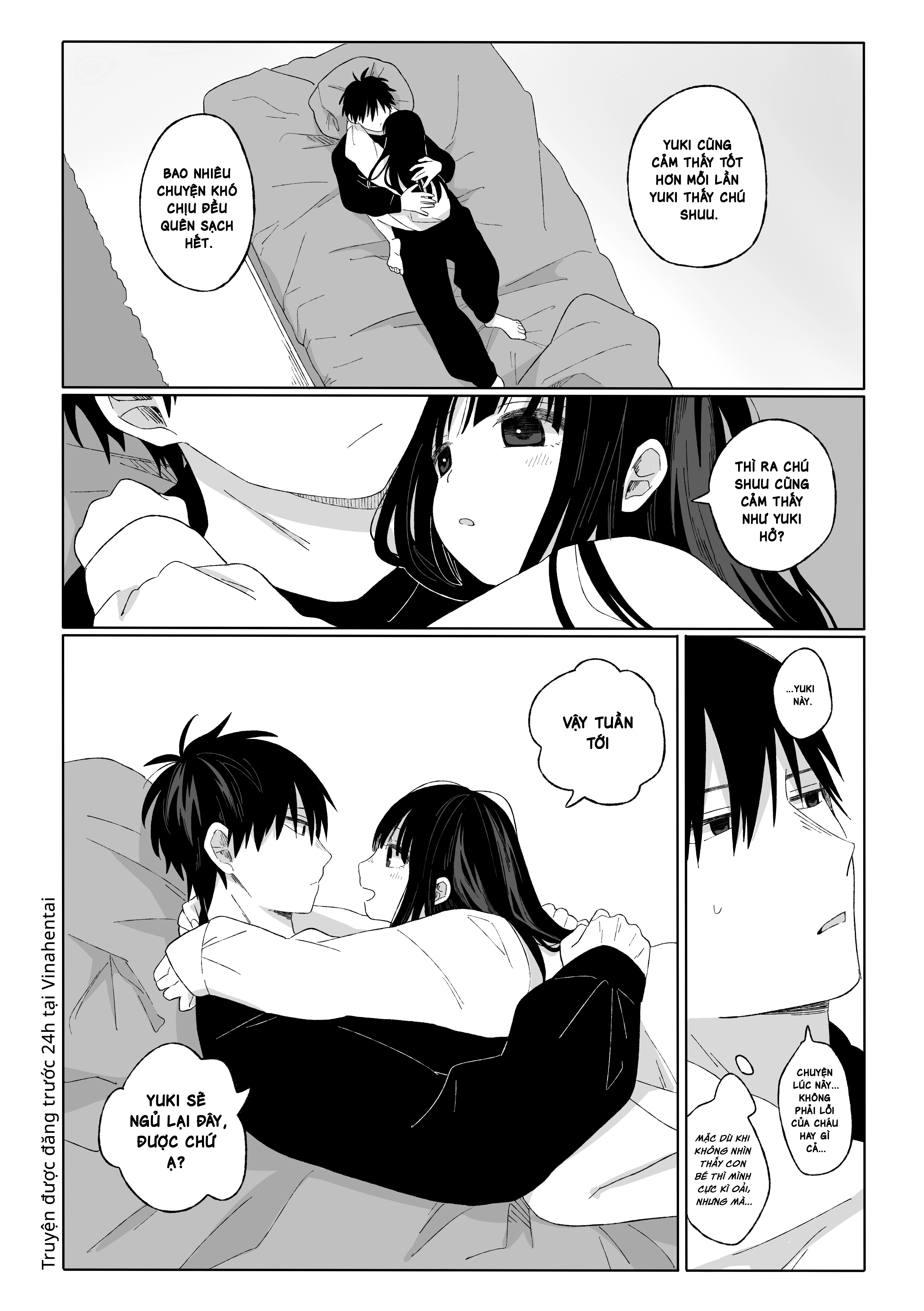HentaiVN.net - Ảnh 35 - Chớm Thu - Oneshot - Một ngày yên bình của hai chú cháu.