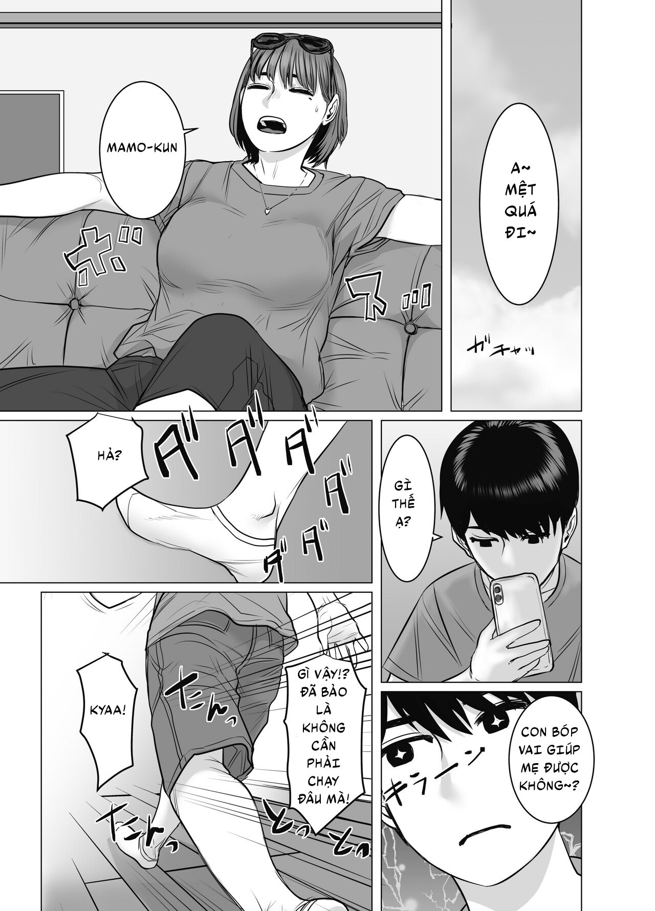 HentaiVN.net - Ảnh 35 - Mẹ là cựu idol gợi cảm, tôi không kiềm chế nổi - Chap 2