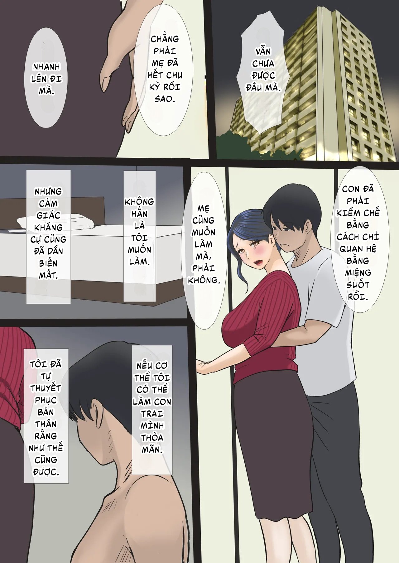 HentaiVN.net - Ảnh 35 - Soshite Watashi wa Musuko no Seishori Haha ni Narimashita - Oneshot