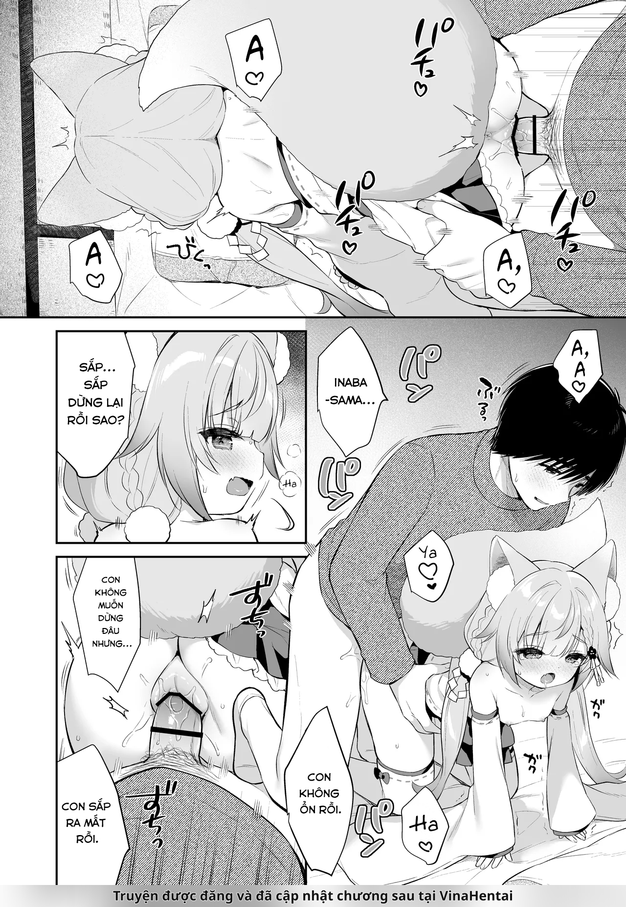 HentaiVN.net - Ảnh 36 - Cầu xin ngài! Inaba-sama - Oneshot Ngọt