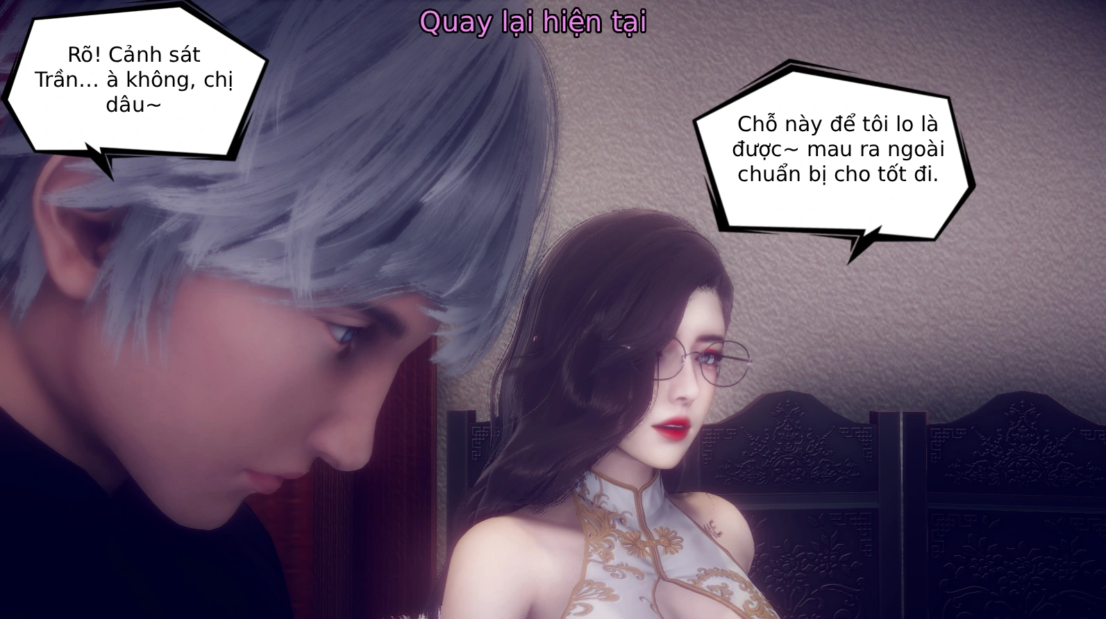 HentaiVN.net - Ảnh 39 - Tiểu Sử Trần Kiều An - Chap 5: Thực hiện nhiệm vụ, dũng sĩ khủng long xuất kích