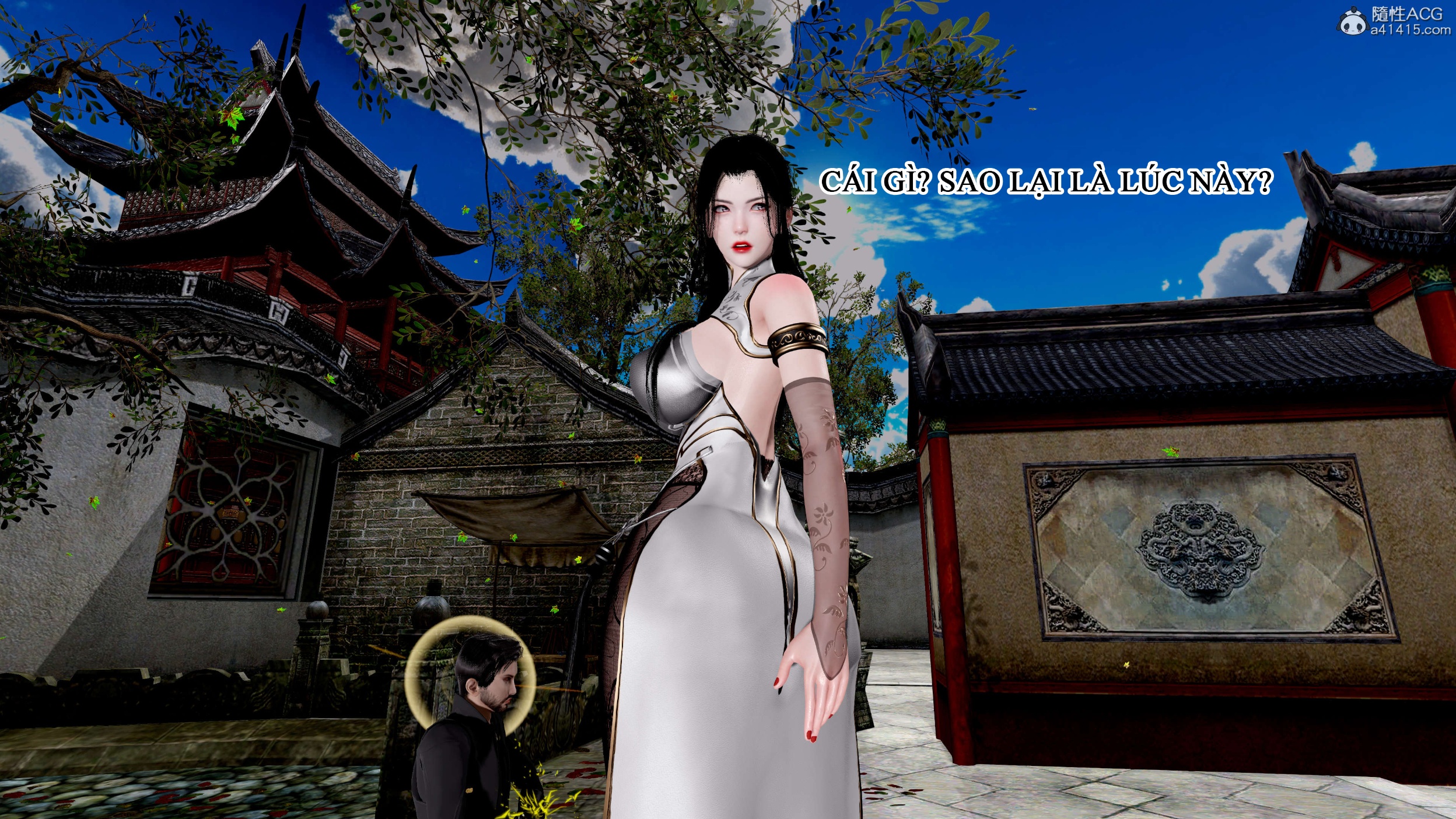 HentaiVN.net - Ảnh 36 - Mượn Vợ Chủ Nhân Để Hạ Hoả - Chương 9