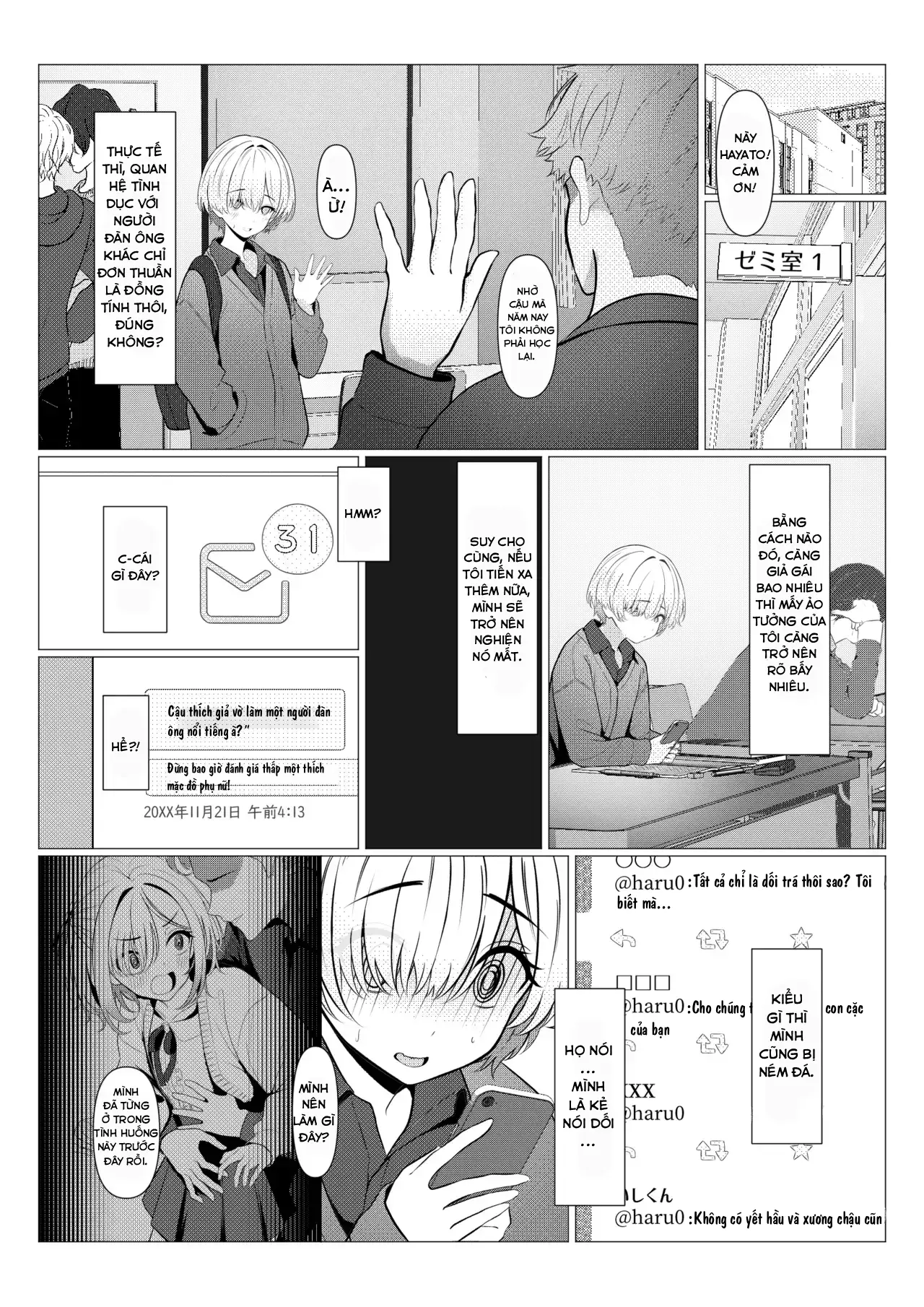 HentaiVN.net - Ảnh 33 - Hồ sơ bệnh án nữ hóa của Hayato-sensei - Oneshot