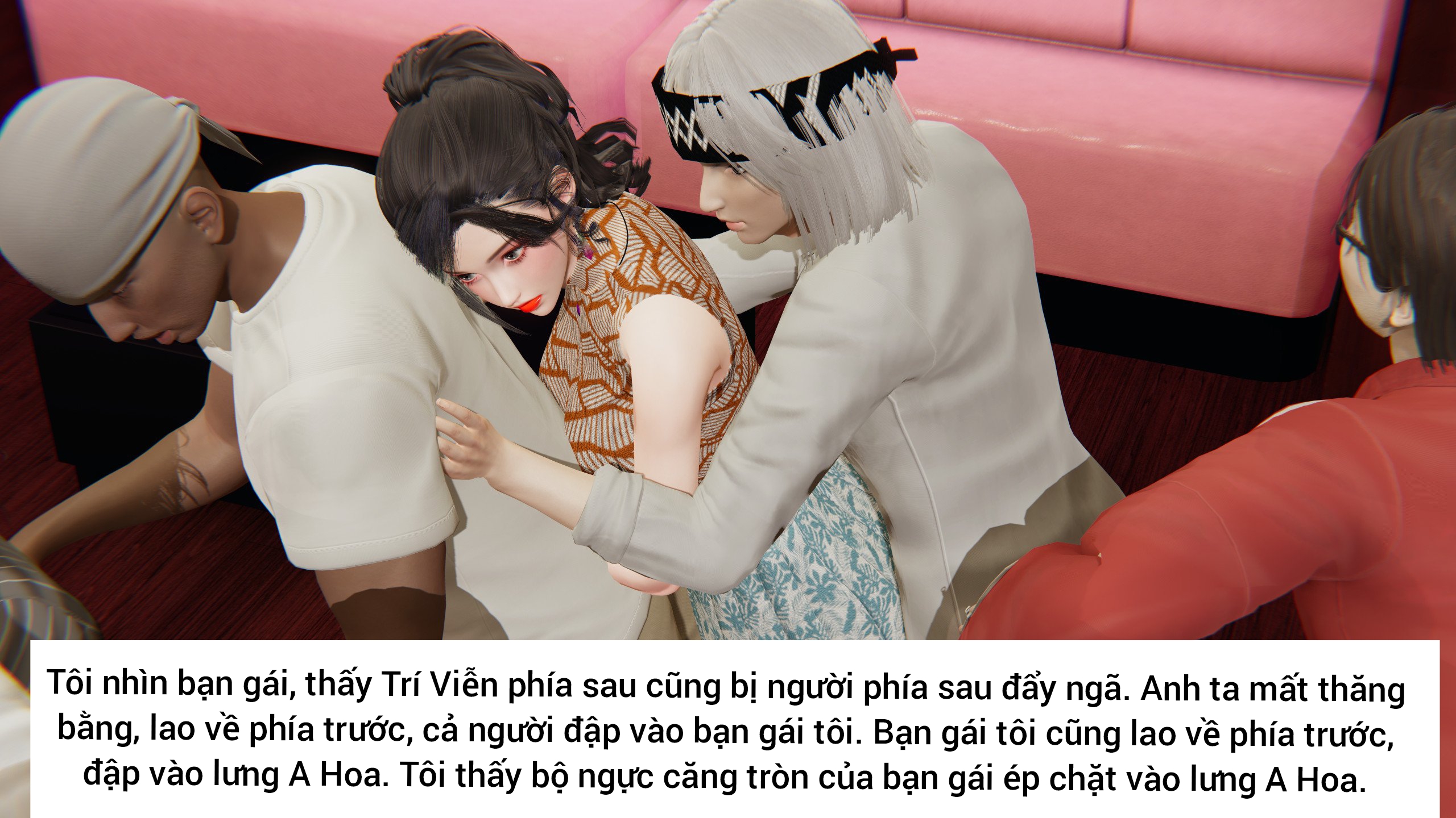 HentaiVN.net - Ảnh 36 - Vạch trần bạn gái Tiểu Nguyệt - Chap3: buổi tụ họp
