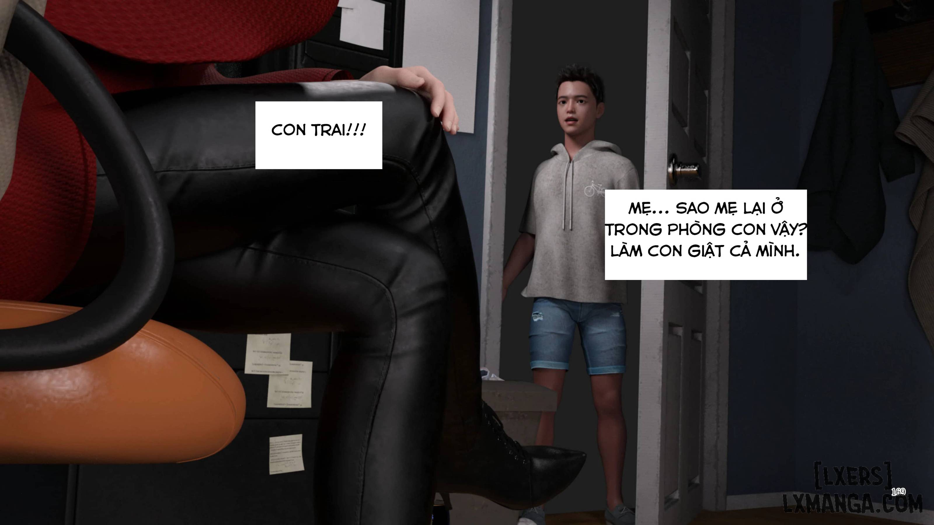 HentaiVN.net - Ảnh 35 - Kế Hoạch Chinh Phục Mẹ - Chương 3.3