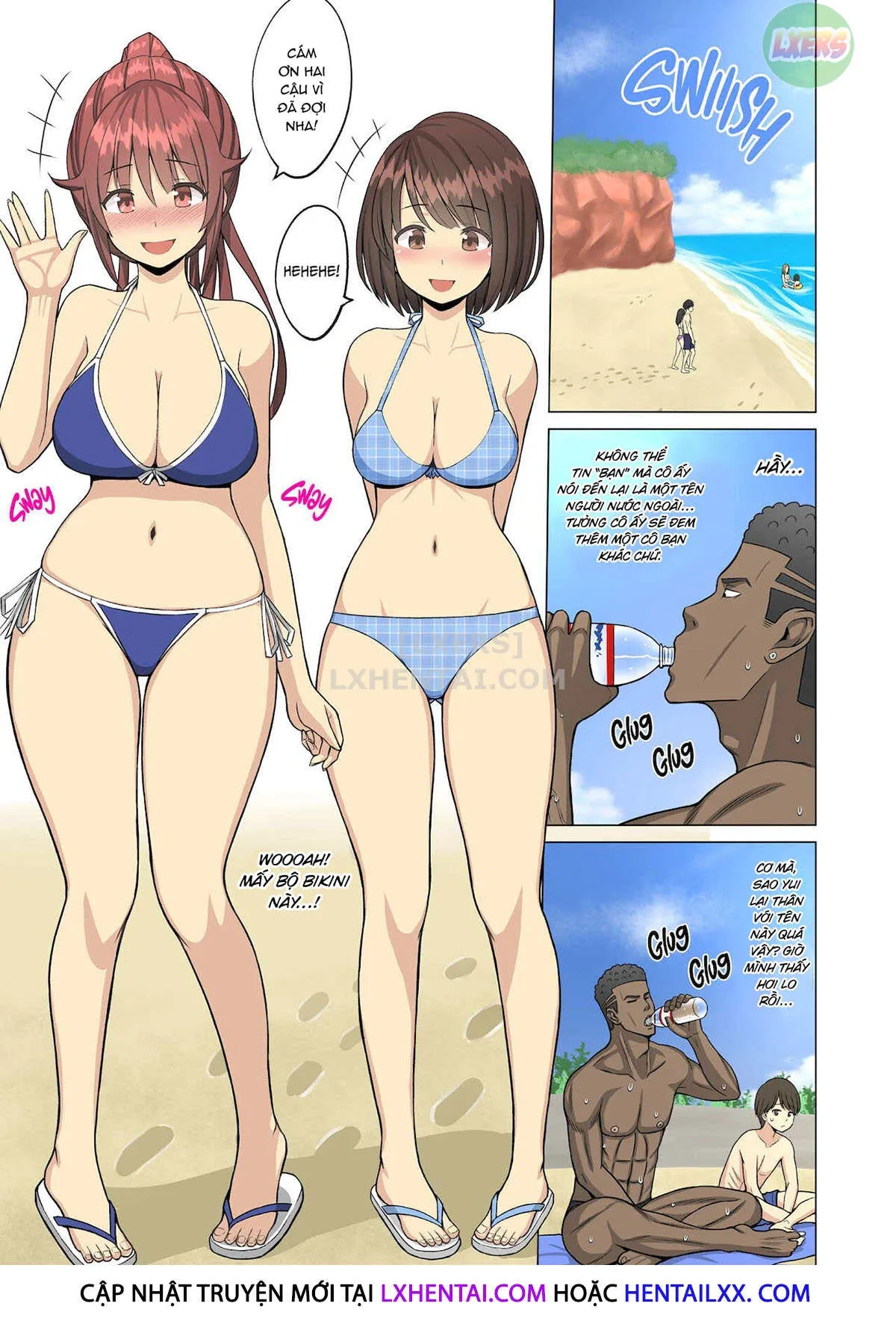 HentaiVN.net - Ảnh 35 - But I Loved Her... Summer Chapter: My Cheerleader Friend Got Taken by a Foreign Student [SUKI DATTA NONI... NATSU NI KANKETSU HEN - OSANANAJIMI NO CHEERLEADER GA KOKUJIN RYUUGAKUSEI NI] - Chap 1
