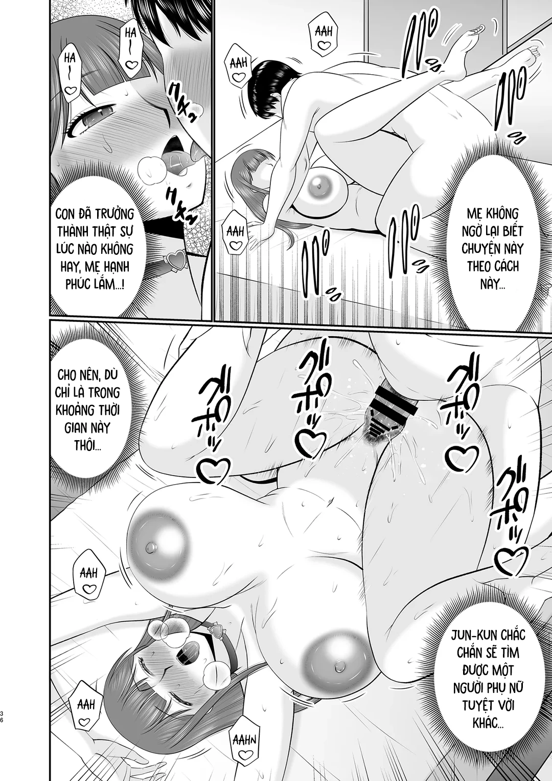 HentaiVN.net - Ảnh 35 - Người mẹ với làn da mịn màng - Oneshot