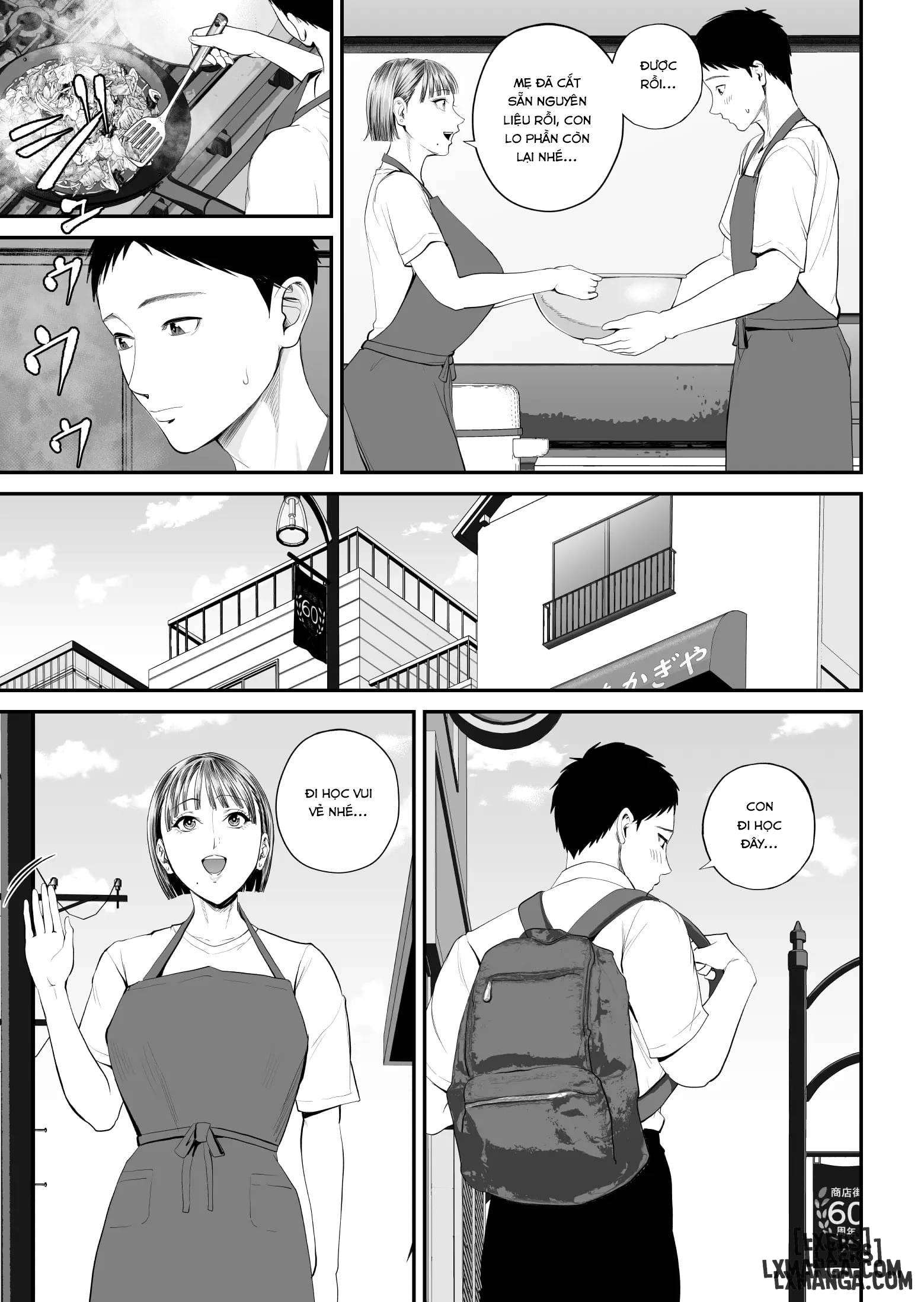 HentaiVN.net - Ảnh 35 - Boshi Jouji ~Daisuki na Okaa-san to Konya Majiwaru - Chap 1