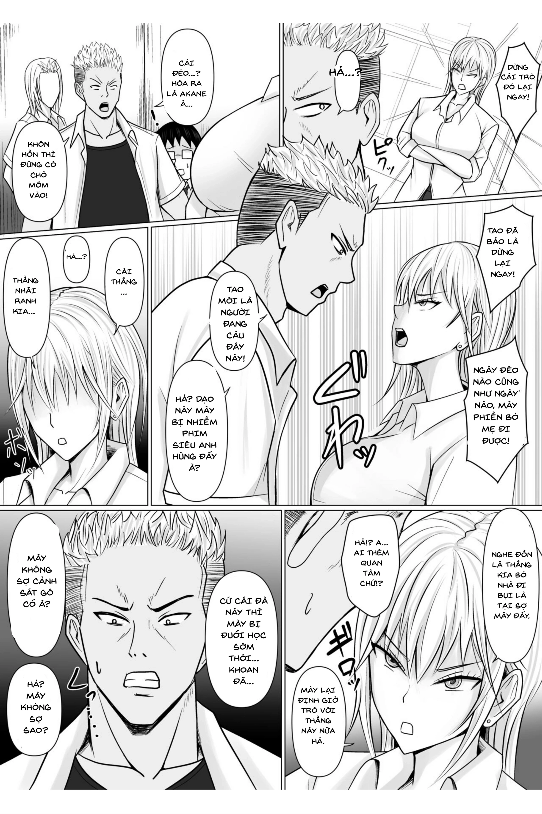 HentaiVN.net - Ảnh 36 - Tôi Nhập Hồn Vào Cô Nàng Yankee (Đầu Gấu) Trong Lớp - Chap 1