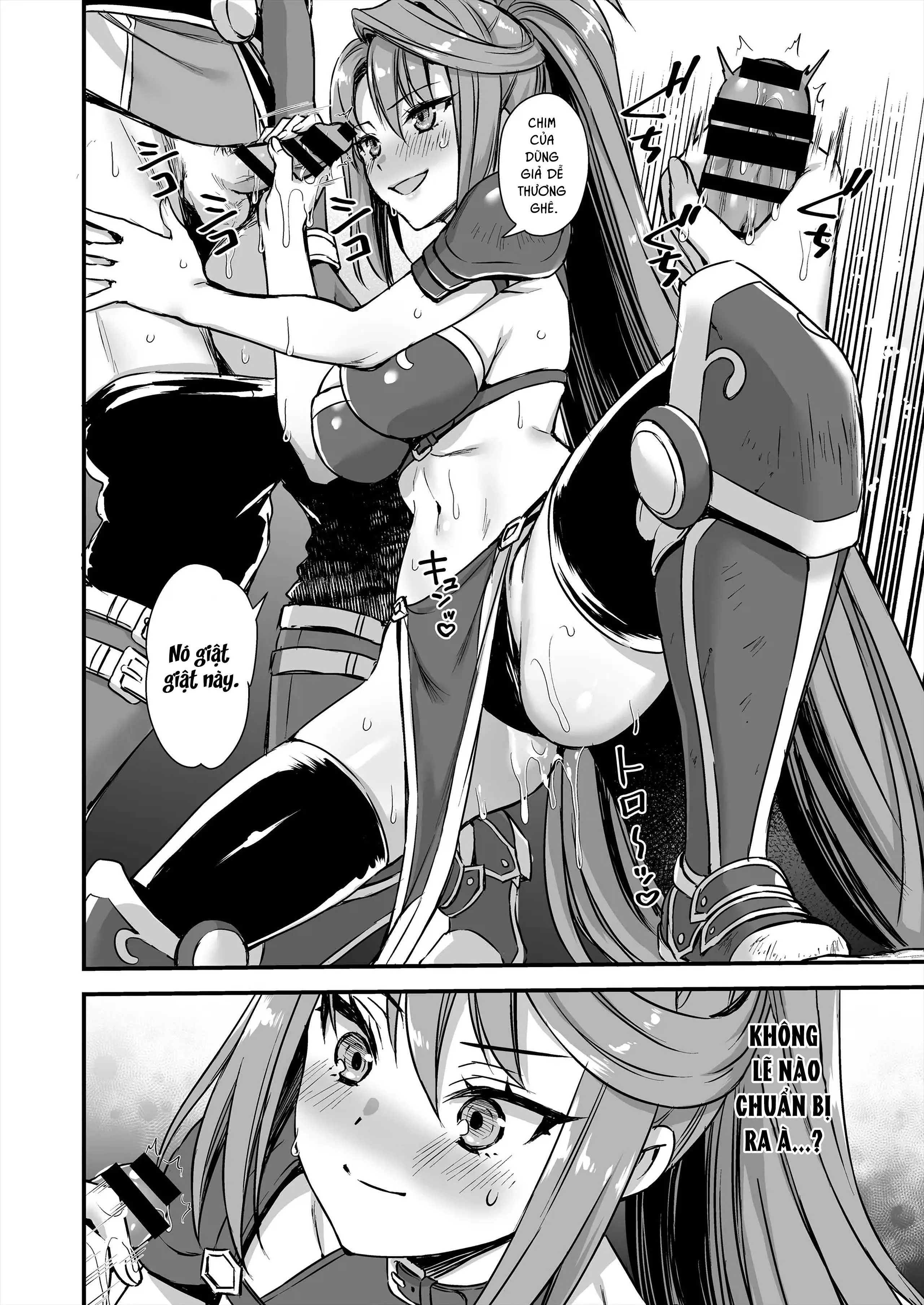 HentaiVN.net - Ảnh 35 - Để mắt đến nàng Elf nóng bỏng ở thế giới khác - Chap 8
