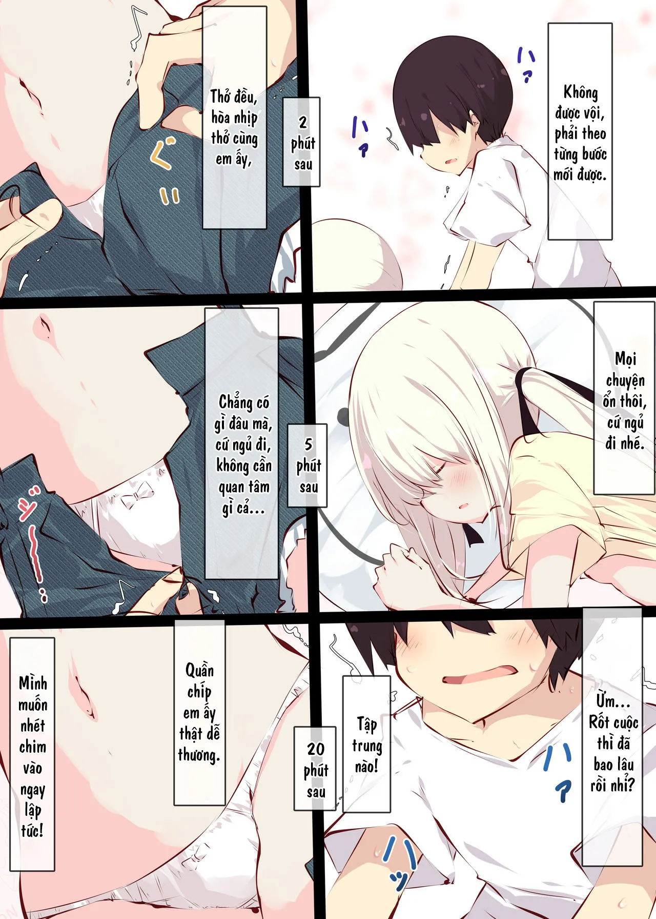 HentaiVN.net - Ảnh 34 - Natsuyasumi dakara Muteikou na Itoko ni Chinko Ireru Hanashi - Chap 1