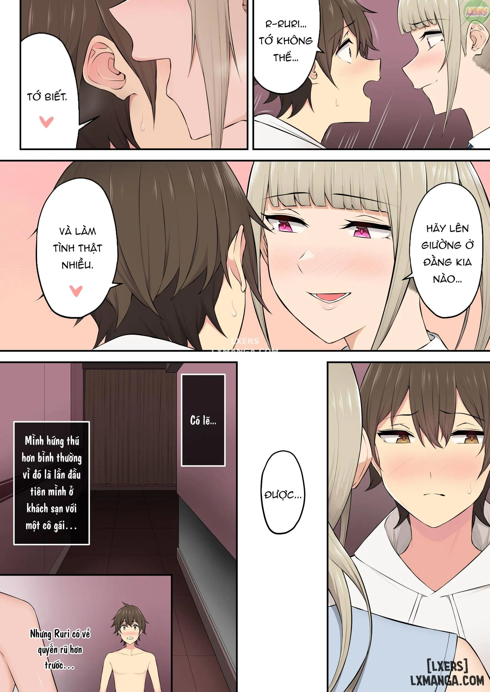 HentaiVN.net - Ảnh 35 - Imaizumi đưa cả bầy Gyaru về nhà mình - Chapter 4