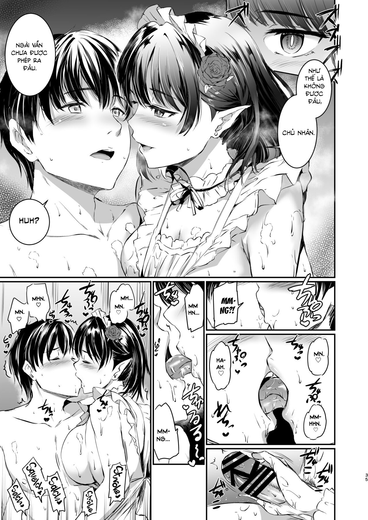 HentaiVN.net - Ảnh 36 - Akuma De Maid - Chương 3