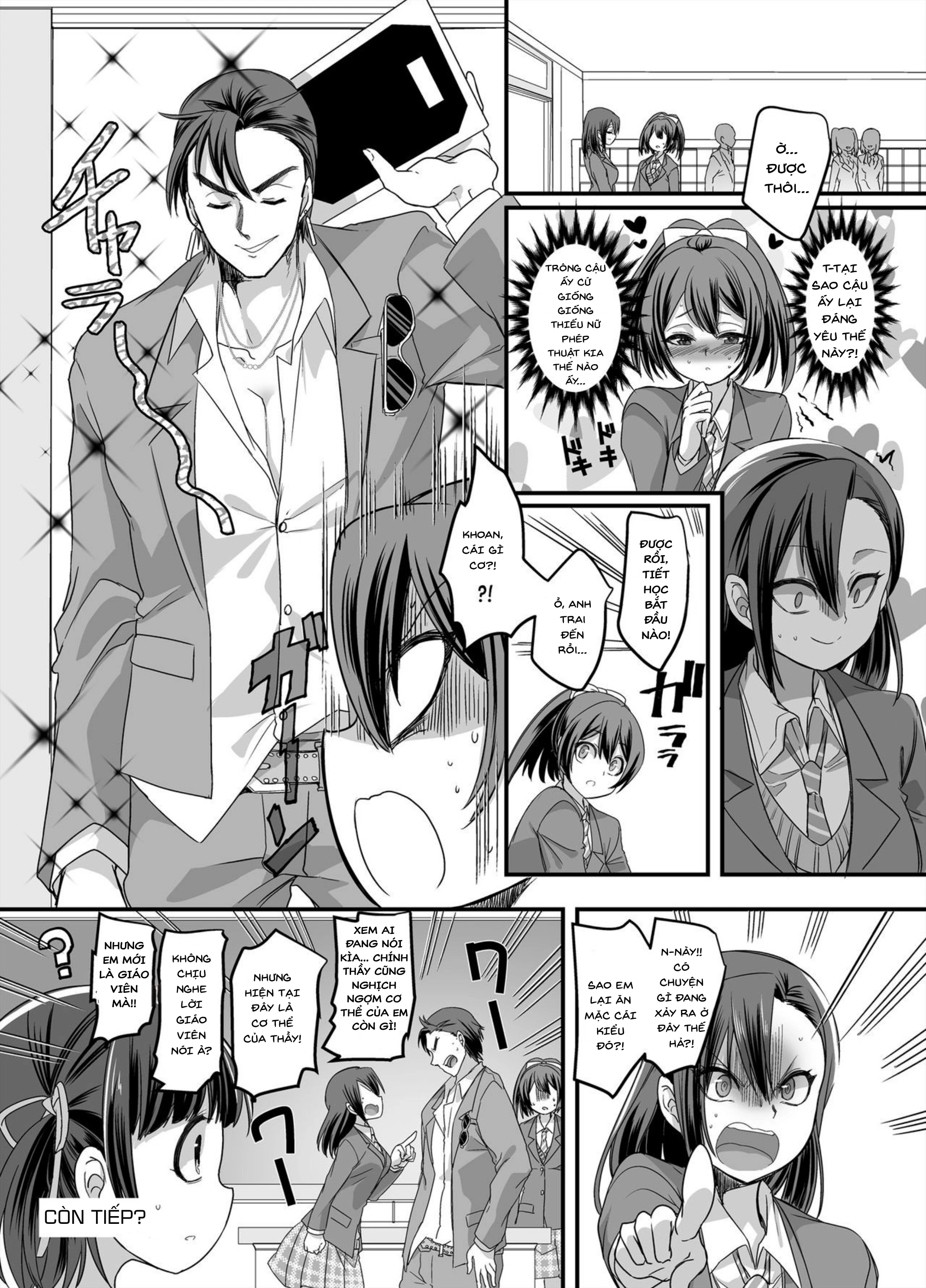 HentaiVN.net - Ảnh 35 - Thiếu Nữ Phép Thuật★ Hoán Đổi！ - Oneshot