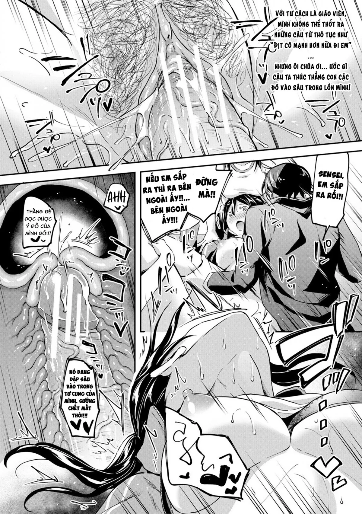 HentaiVN.net - Ảnh 35 - Nào chị em ta cùng hấp diêm! [Let’s Gyaku Rape, Let's Reverse Rape, Let’s逆レイプ] - Chap 1: Bị cô người yêu úp bô!