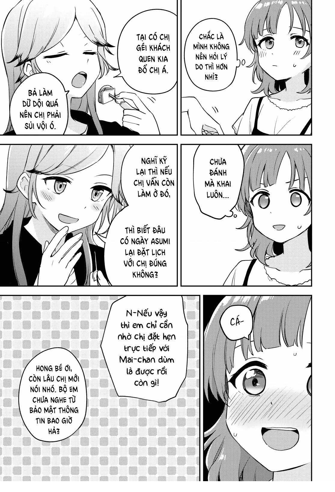 HentaiVN.net - Ảnh 35 - Asumi-chan có hứng thú với Nhà thổ Bách hợp! - Đêm 7