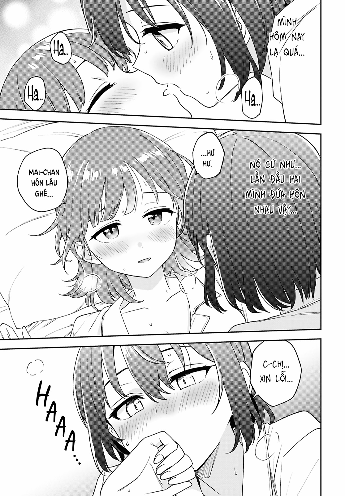 HentaiVN.net - Ảnh 35 - Asumi-chan có hứng thú với Nhà thổ Bách hợp! - Đêm 29