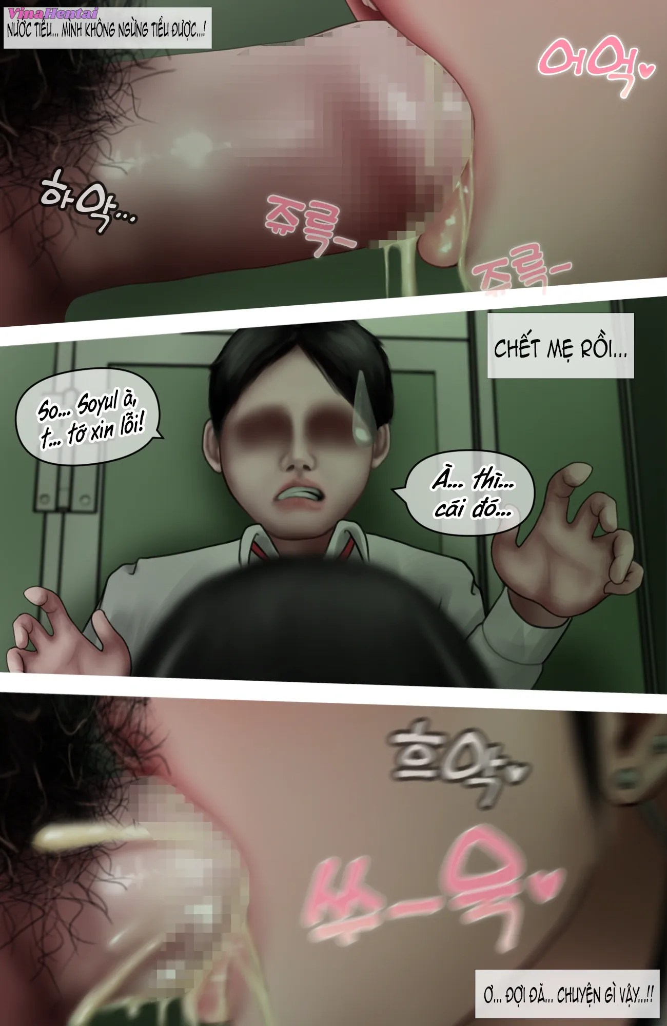 HentaiVN.net - Ảnh 35 - Gái Du Côn X Wibu Đụt Cận Trĩ - Chap 2