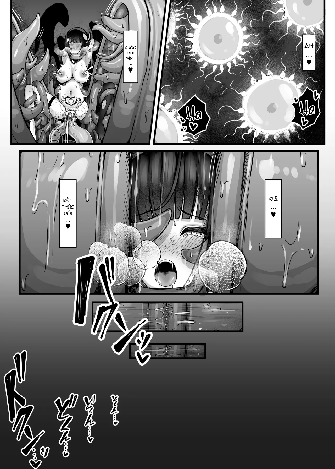 HentaiVN.net - Ảnh 34 - Nhà Thám Hiểm Và Chuyến Hành Trình Trong Ngục Tối Đầy Xúc Tu - Oneshot