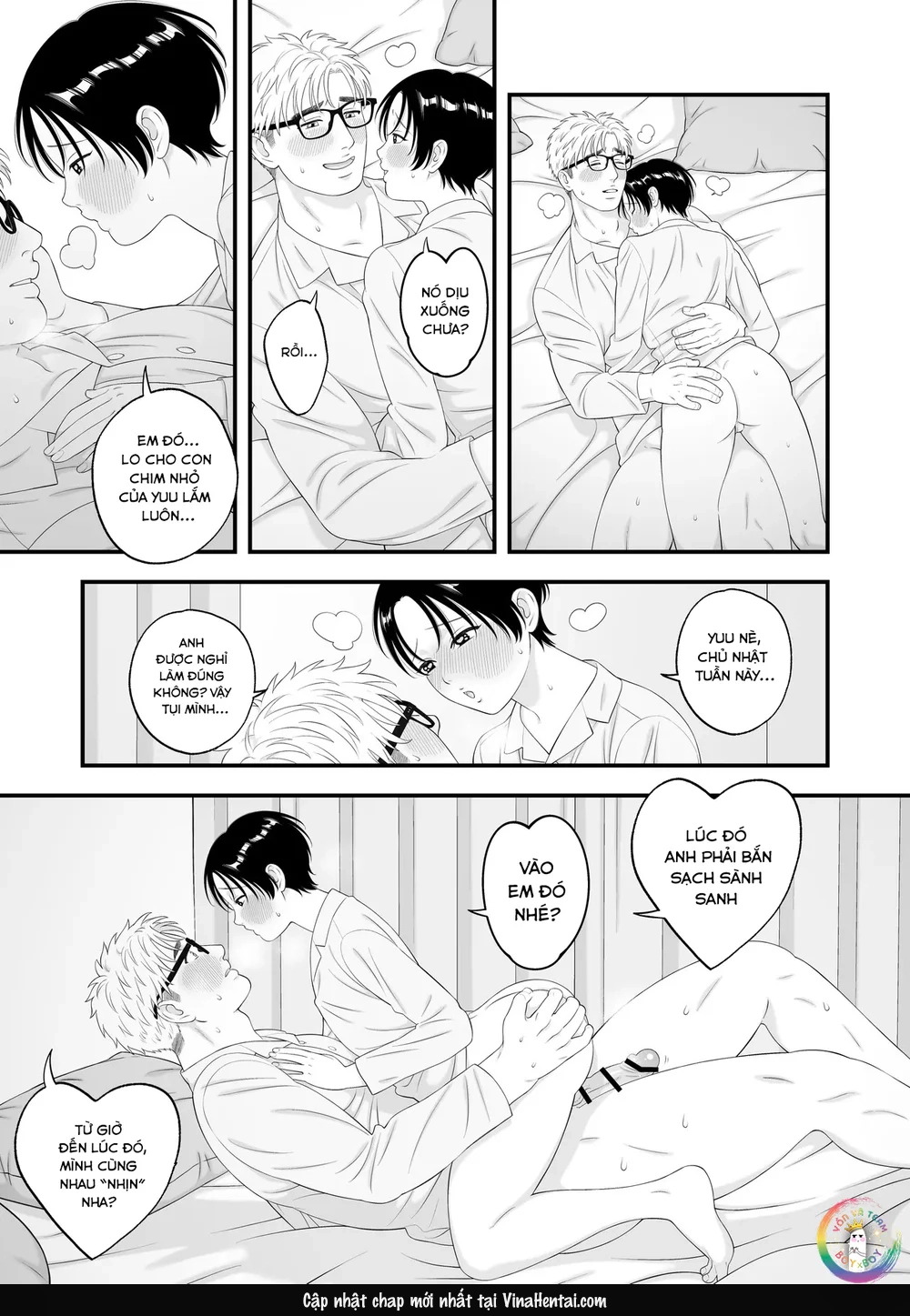 HentaiVN.net - Ảnh 35 - The Sex Boy is Doted On ♡ Loved in Newlywed Sex - Oneshot