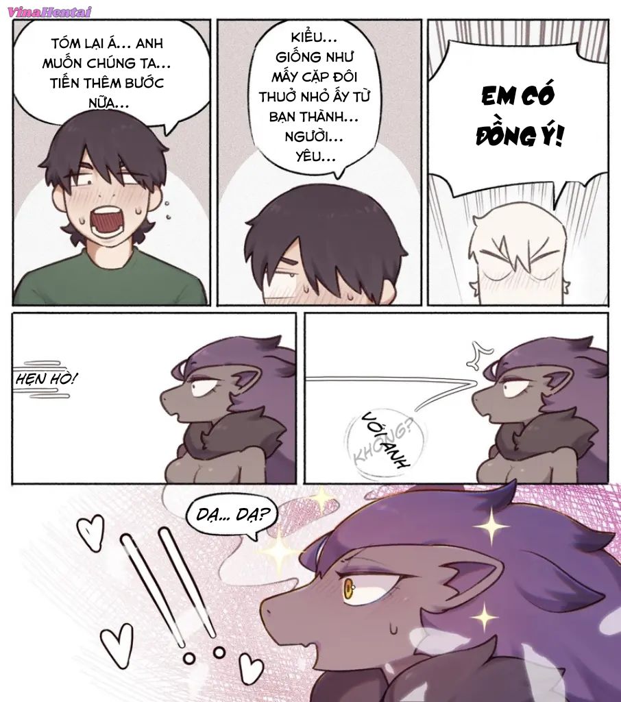 HentaiVN.net - Ảnh 36 - Sau khi nói sạo với cô ấy, tui ko ngờ lại bị hóa kiếp trai tân - Oneshot