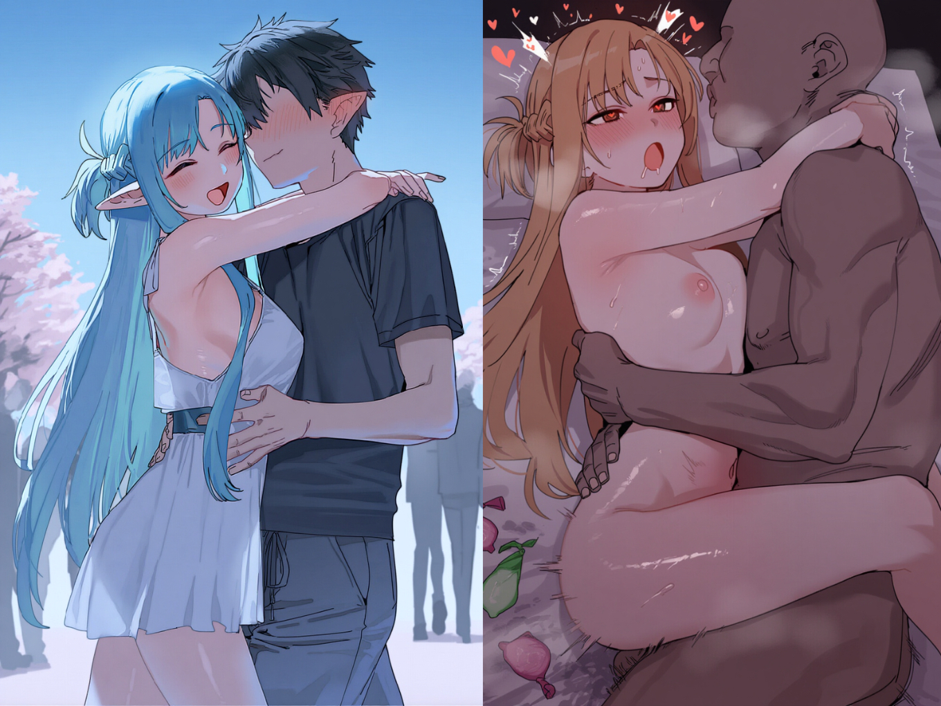 HentaiVN.net - Ảnh 37 - Tổng hợp NTR của tác giả Unknownn - [SAO] NTR 3