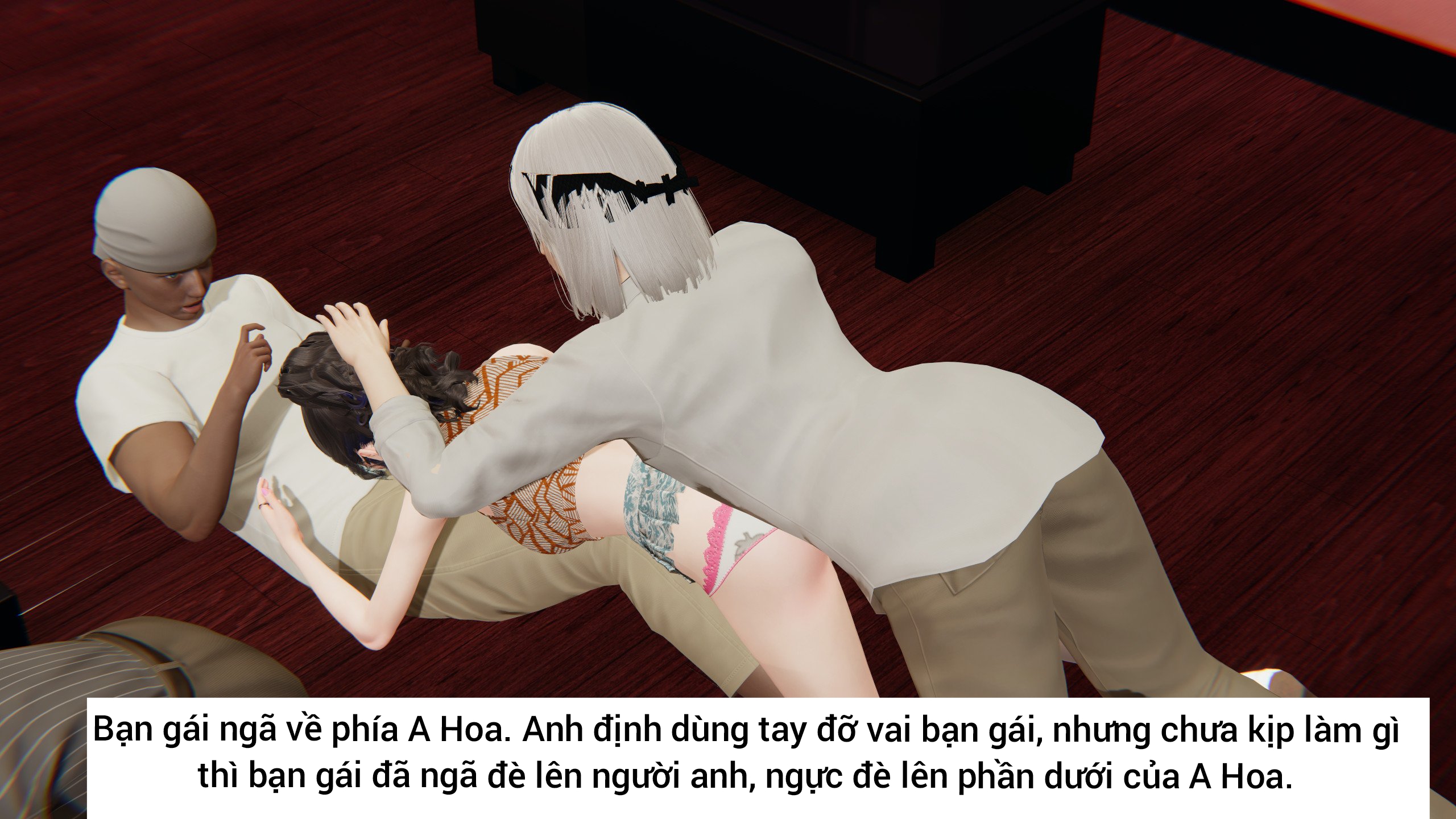 HentaiVN.net - Ảnh 37 - Vạch trần bạn gái Tiểu Nguyệt - Chap3: buổi tụ họp