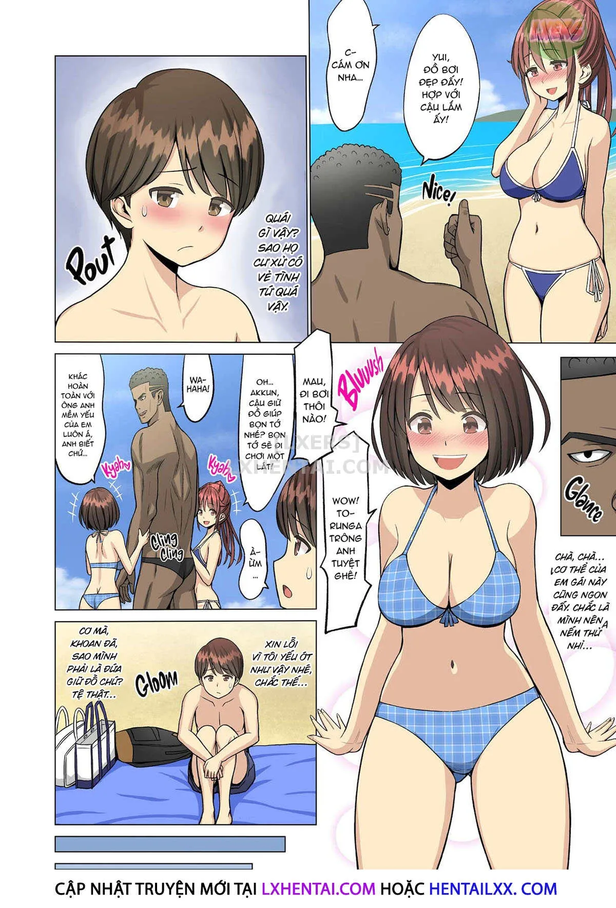 HentaiVN.net - Ảnh 36 - But I Loved Her... Summer Chapter: My Cheerleader Friend Got Taken by a Foreign Student [SUKI DATTA NONI... NATSU NI KANKETSU HEN - OSANANAJIMI NO CHEERLEADER GA KOKUJIN RYUUGAKUSEI NI] - Chap 1