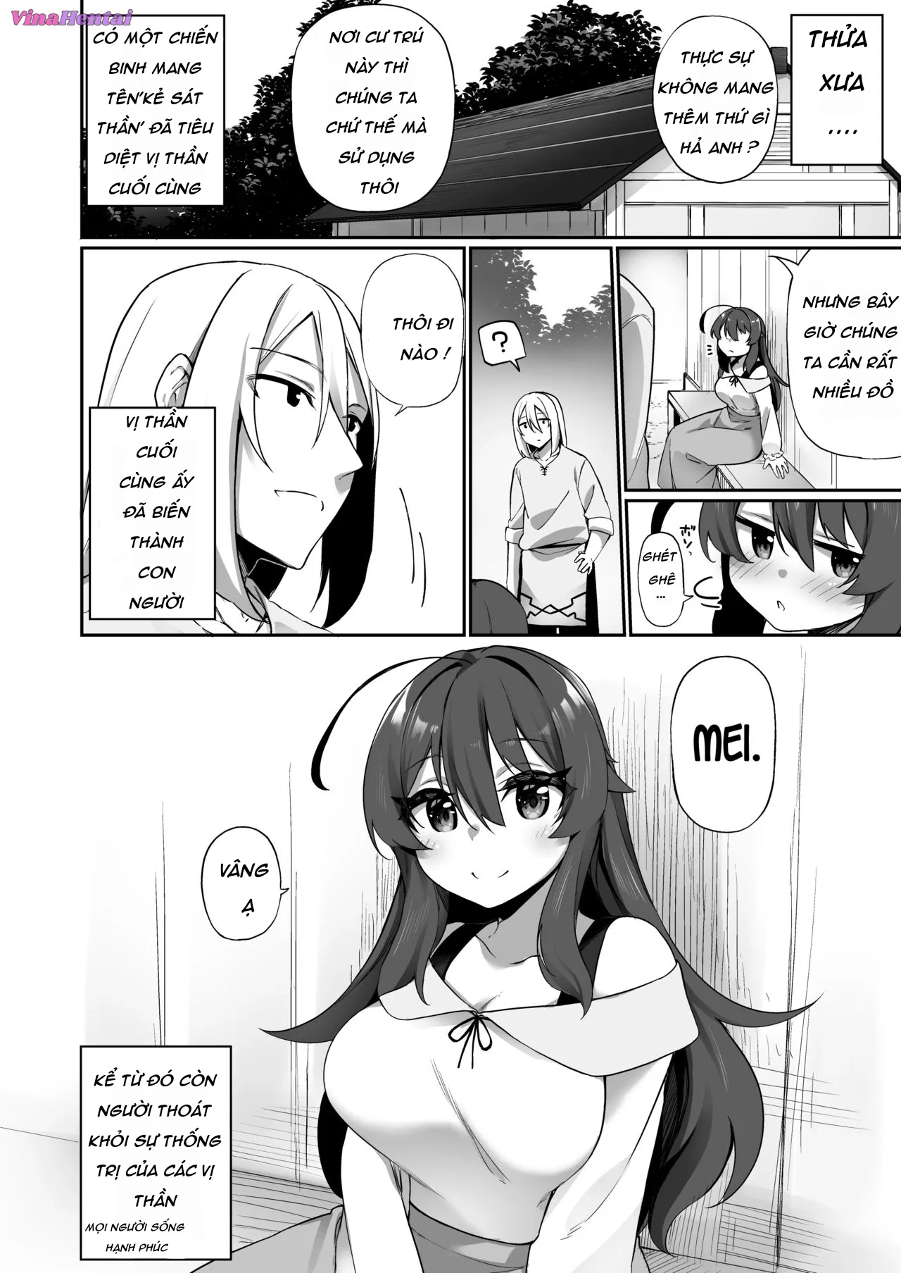 HentaiVN.net - Ảnh 37 - TS Miko-san wa Aragaitai! - Oneshot