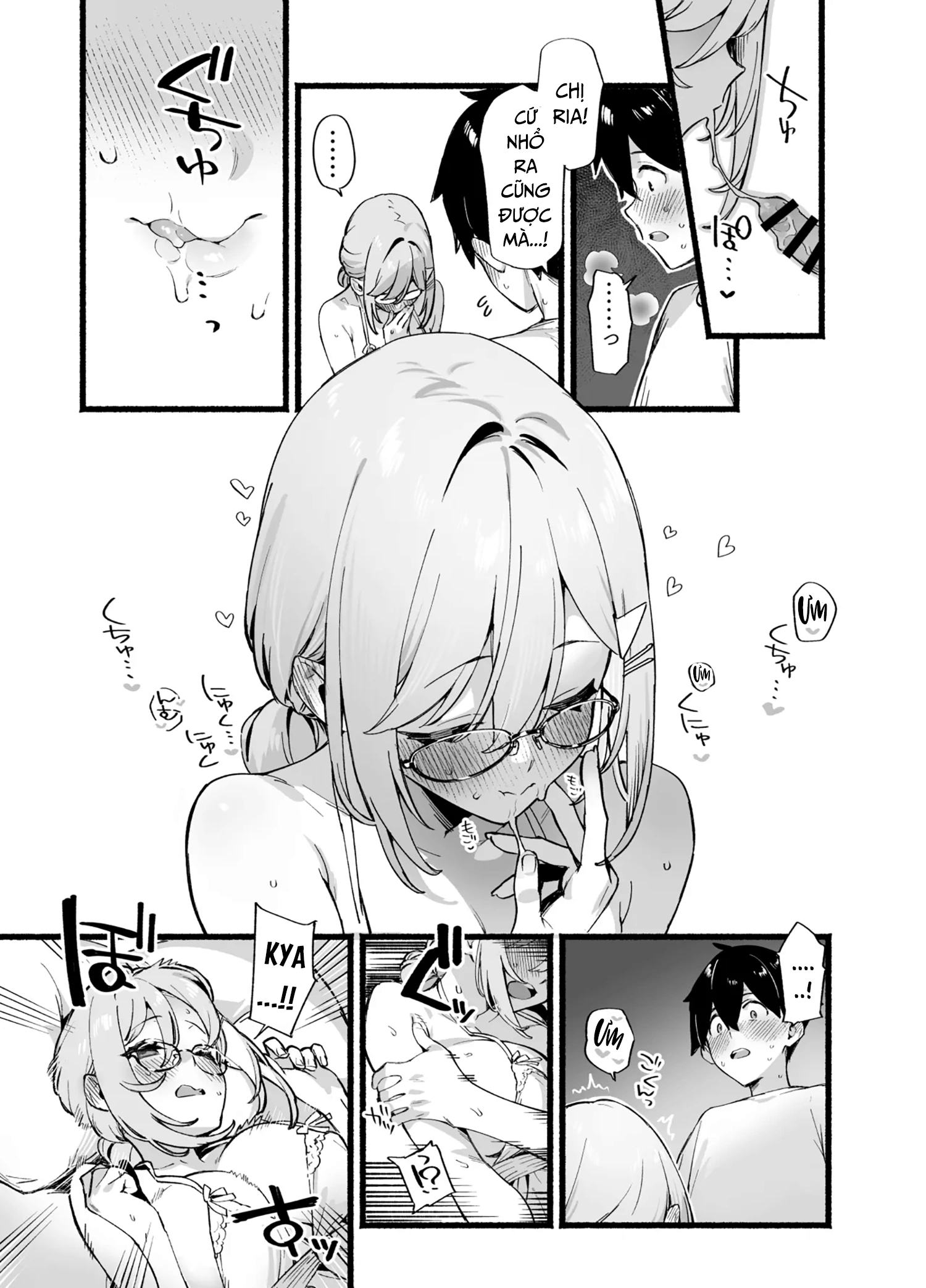 HentaiVN.net - Ảnh 37 - Sister Contrast: Cuộc sống ái ân với những người chị yêu chiều. - Nửa đầu: Chị cả Karia