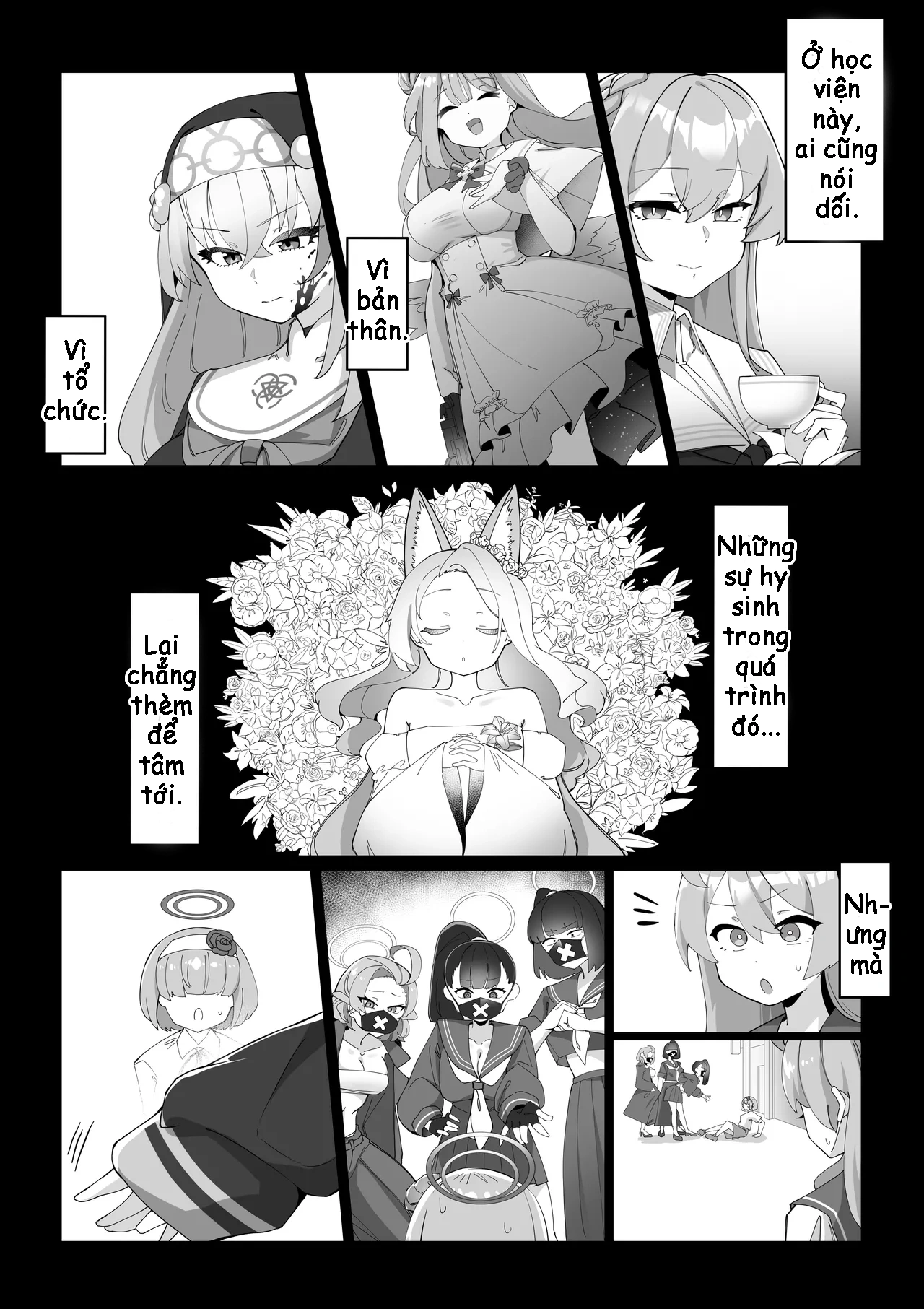 HentaiVN.net - Ảnh 37 - Futanari Koharu-chan vs Hanako-chan Manga - Chap 3