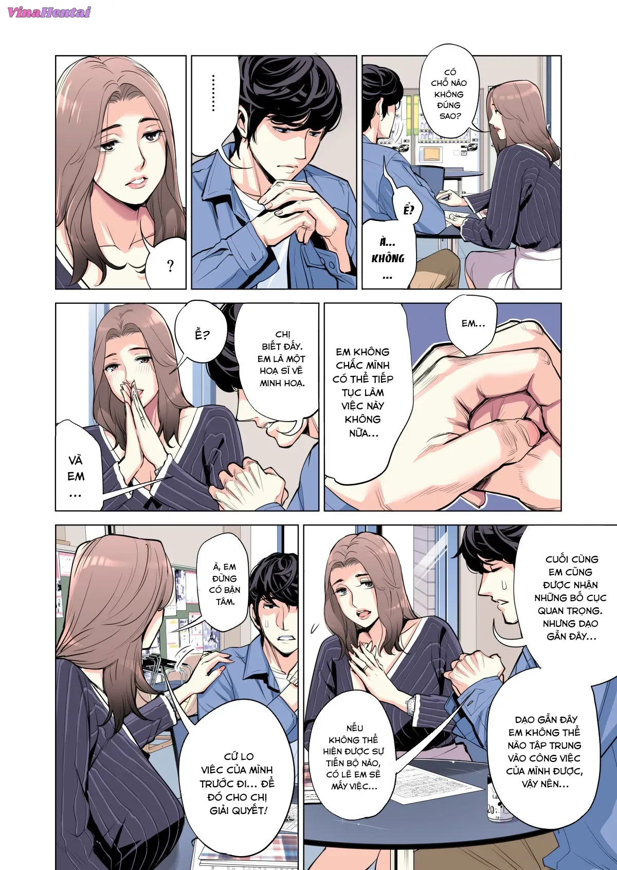 HentaiVN.net - Ảnh 36 - Những cô trợ lý đã có chồng 1 - Chap 1