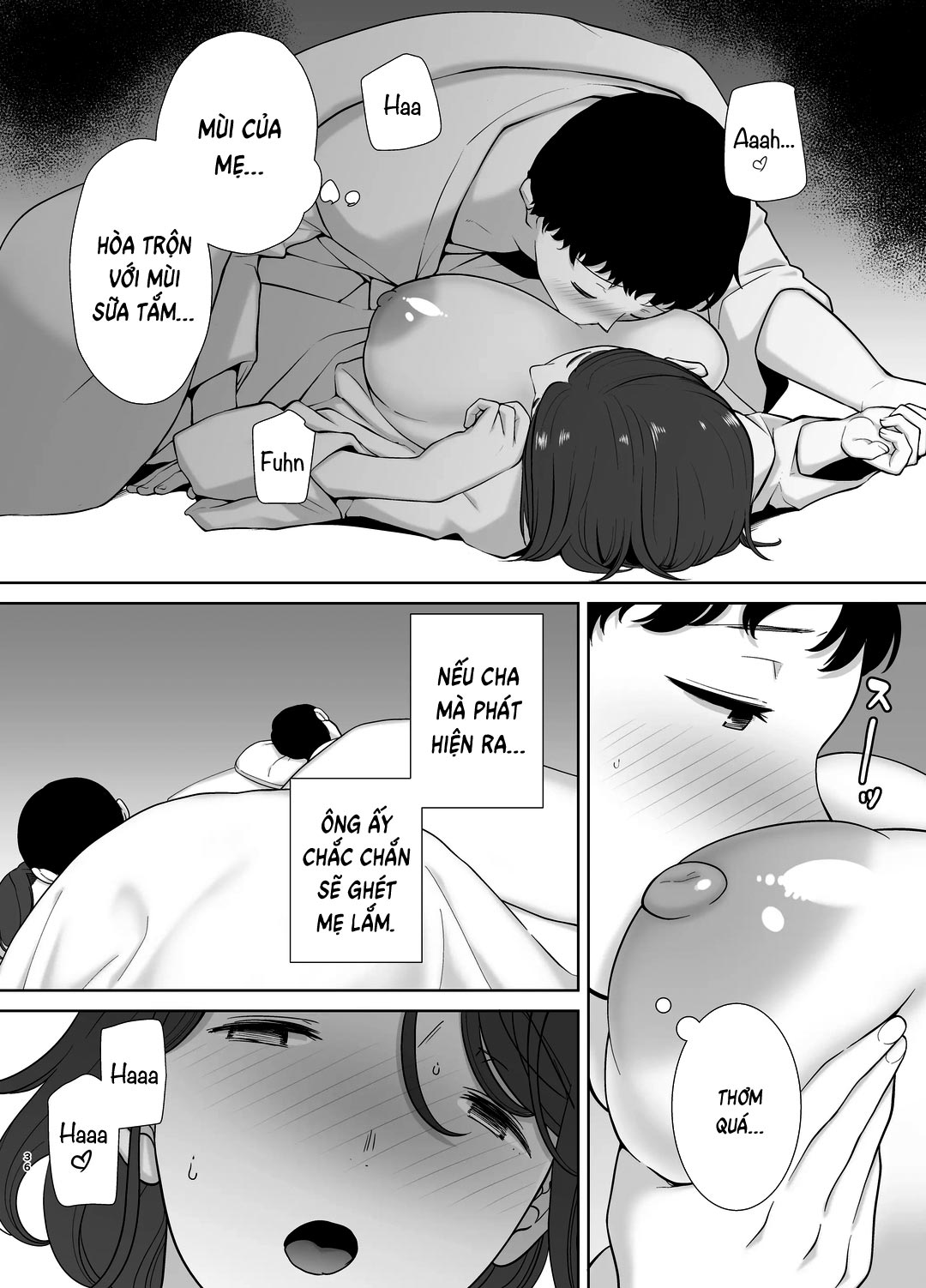 HentaiVN.net - Ảnh 36 - Mẹ chính là người tôi yêu! - Chap 4