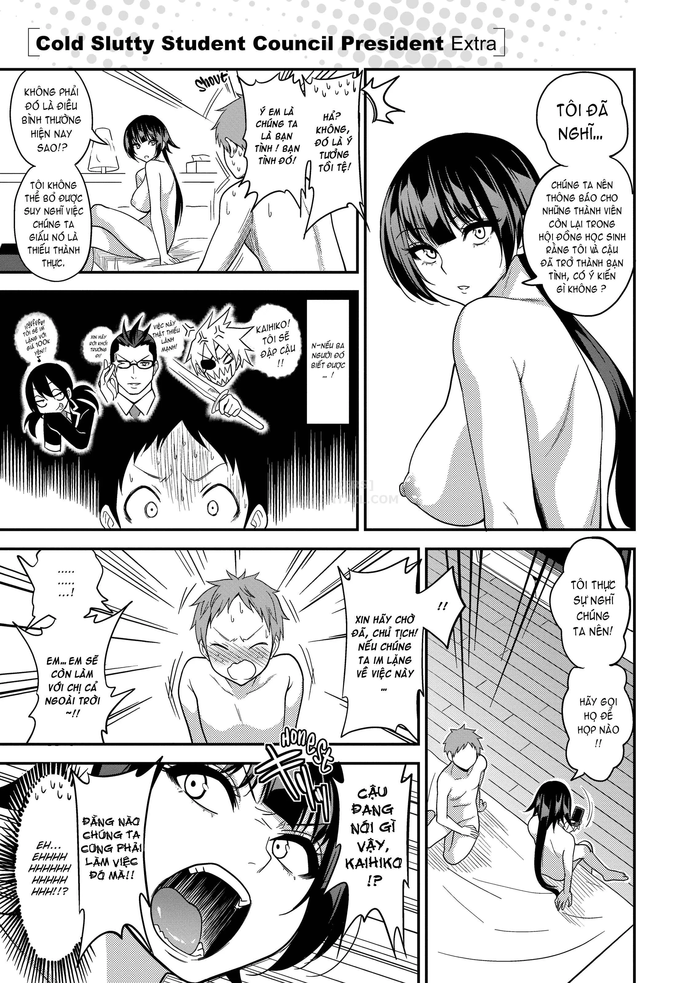HentaiVN.net - Ảnh 36 - Kogals, Sluts, and Whatever [Dark & Darker Working Girls;Edumacated Girl; A Beast Can't Change Its Spots; Cold Slutty Student Council President; Hichijime-kun's Juunijigaoka-san Route; Love Trap Go Steady] - Chap 4 - Cold Slutty Student Council President