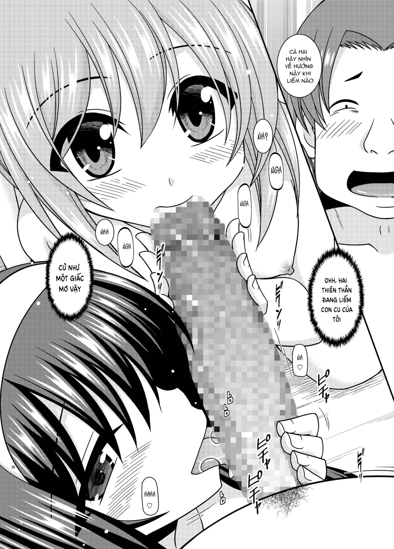 HentaiVN.net - Ảnh 37 - Konyoku Rotenburo de Bishoujo Futari ni Are o Misete to Onegai Sareta Ato no Sarani Ato no Hanashi - Chap 1
