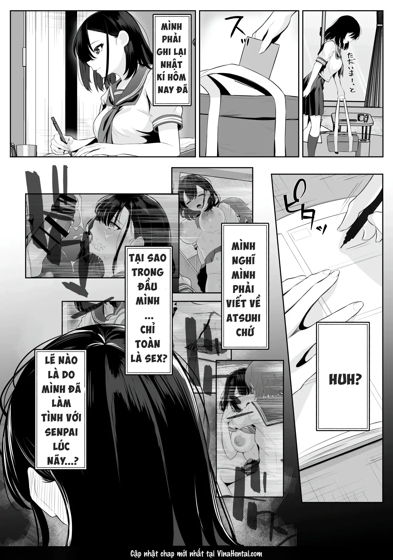 HentaiVN.net - Ảnh 36 -  Bạn gái bị mất trí nhớ của tôi bị senpai NTR  - Oneshot