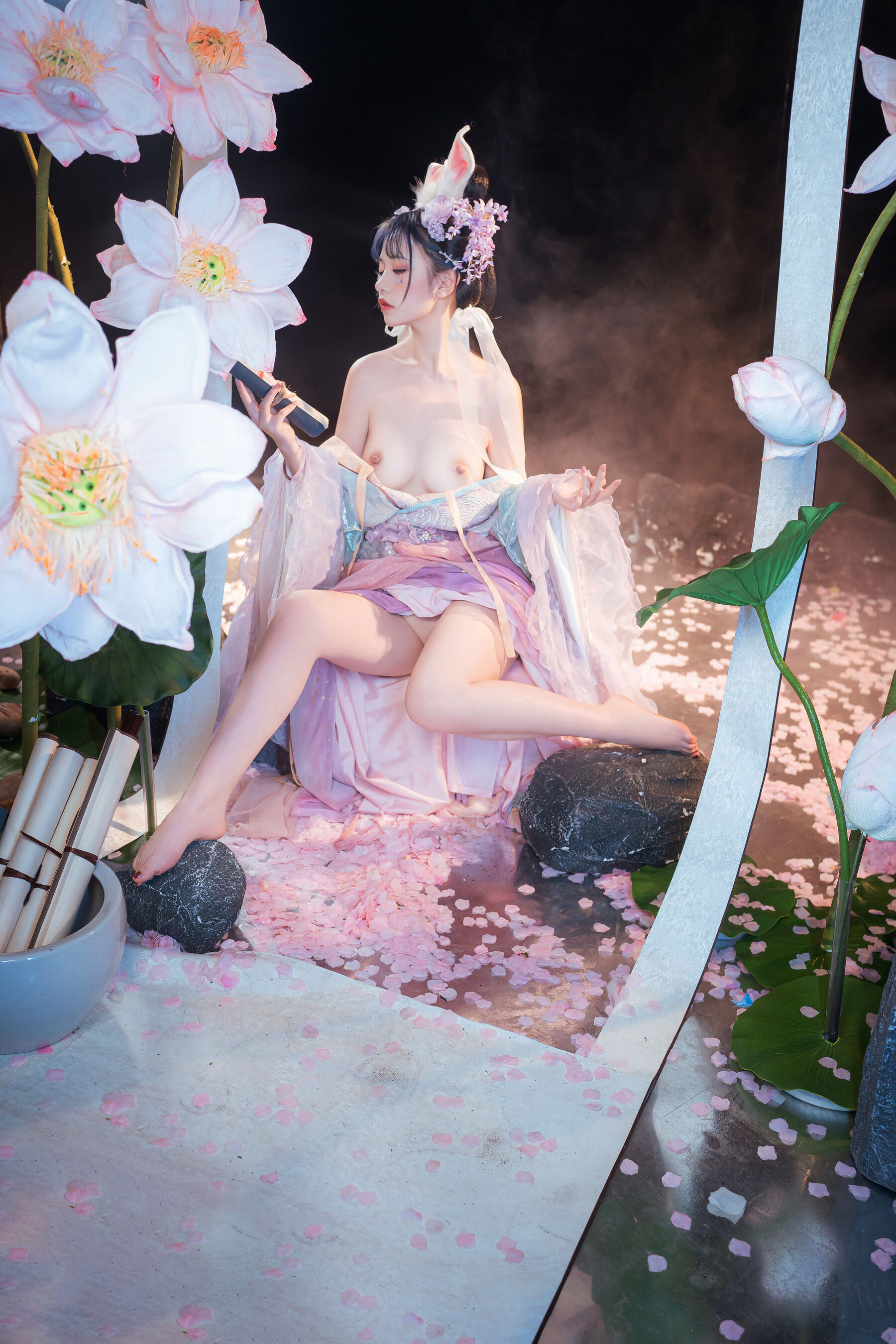 HentaiVN.net - Ảnh 46 - Bạch Hồ tiên nữ - One shot