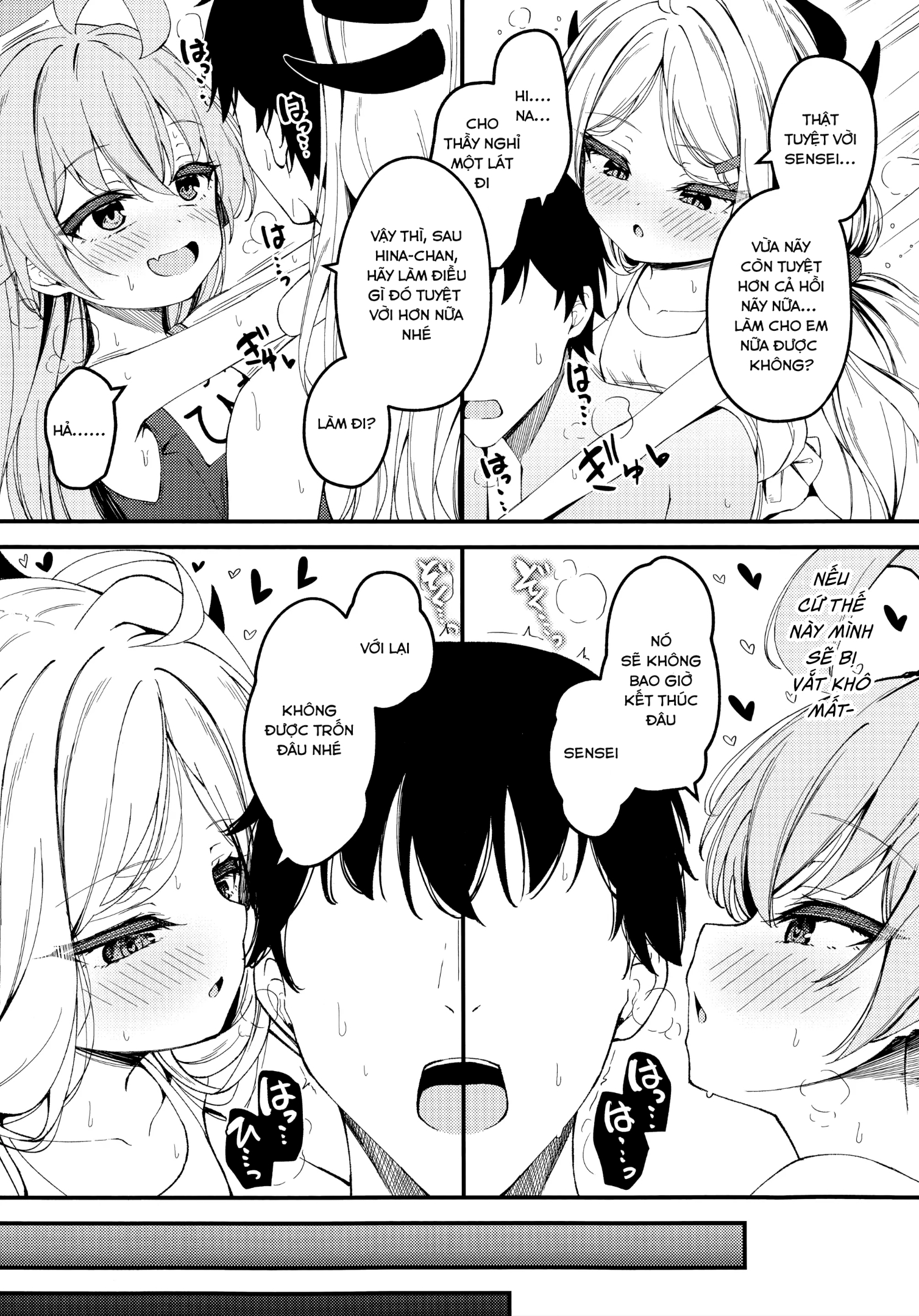 HentaiVN.net - Ảnh 37 - Ai là người mạnh nhất ở đây ta? - Hổng trốn được đâu! - Oneshot