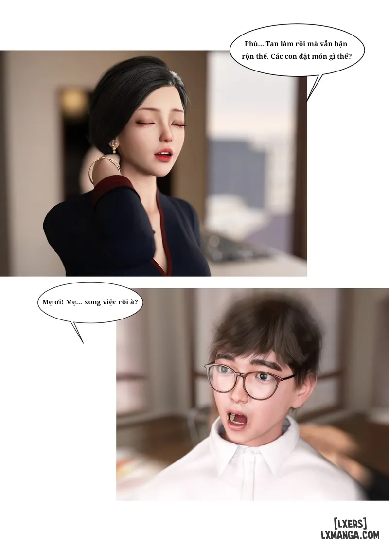 HentaiVN.net - Ảnh 37 - Mẹ tôi bị thằng bạn chơi. - Chương 10