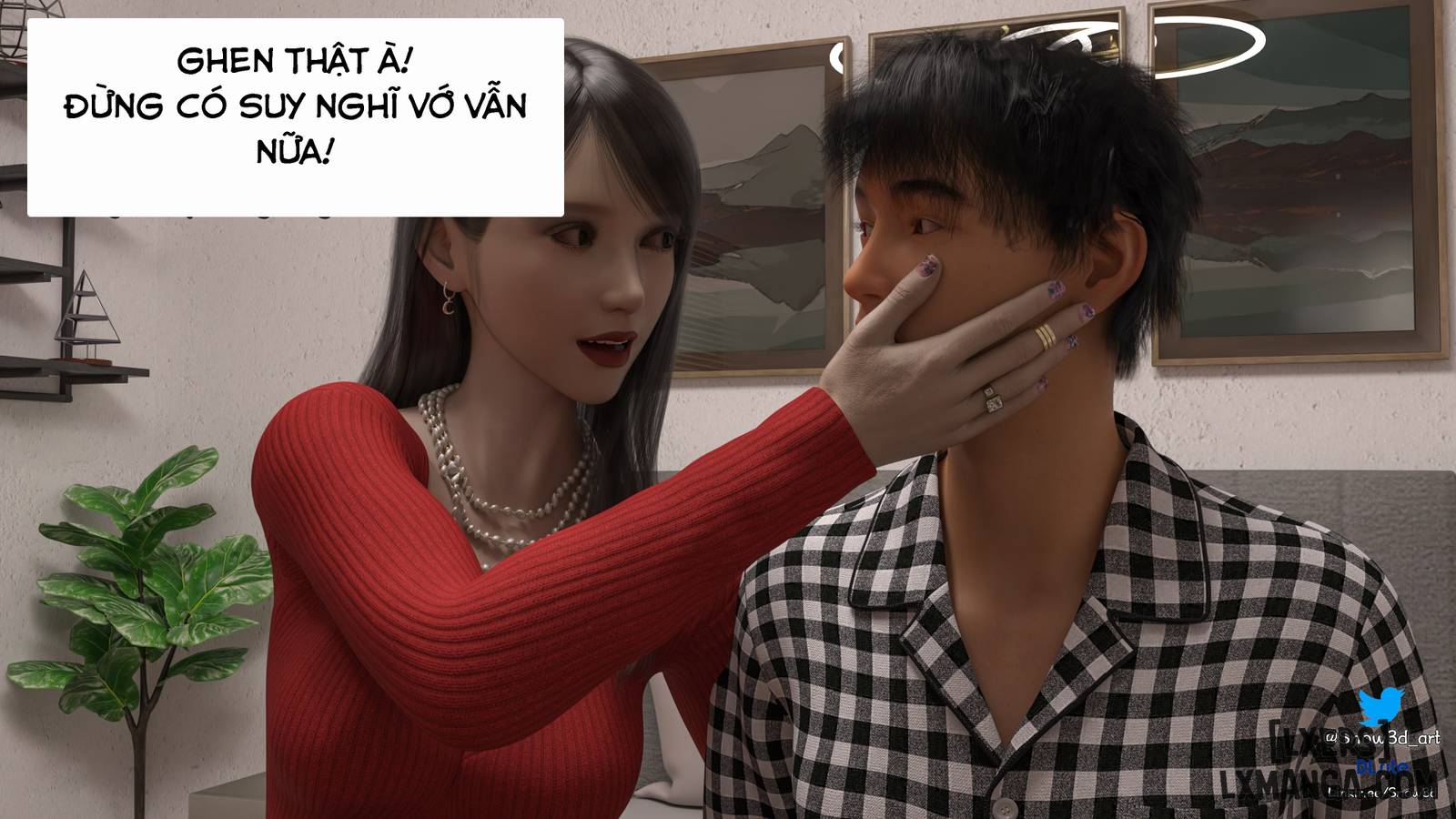 HentaiVN.net - Ảnh 37 - Vợ Tôi Vương Vân - Chương 5