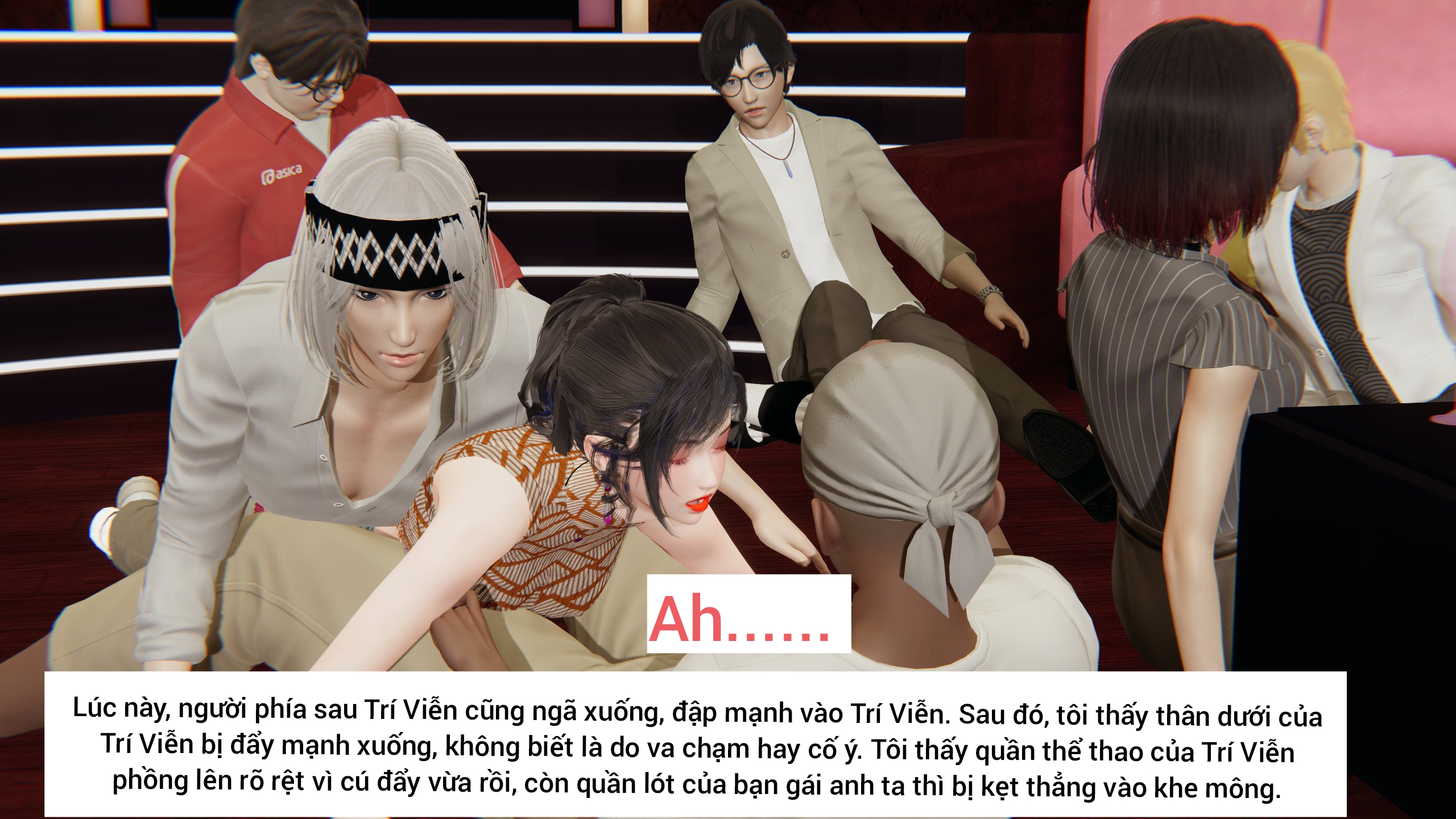 HentaiVN.net - Ảnh 38 - Vạch trần bạn gái Tiểu Nguyệt - Chap3: buổi tụ họp