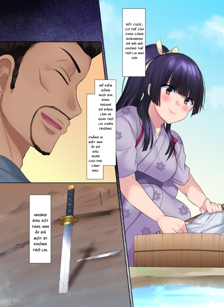 HentaiVN.net - Ảnh 37 - Sự biến đổi của Honnoji ~Nobunaga bị biến thành một cô gái - Oneshot